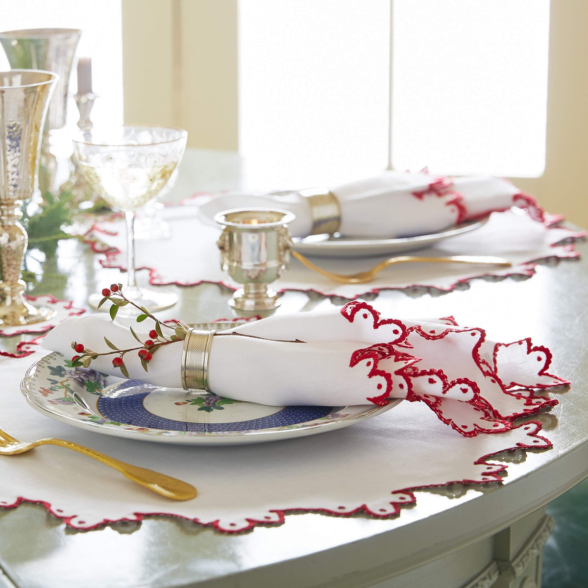 Calais Table Linens-Julia B. Casa