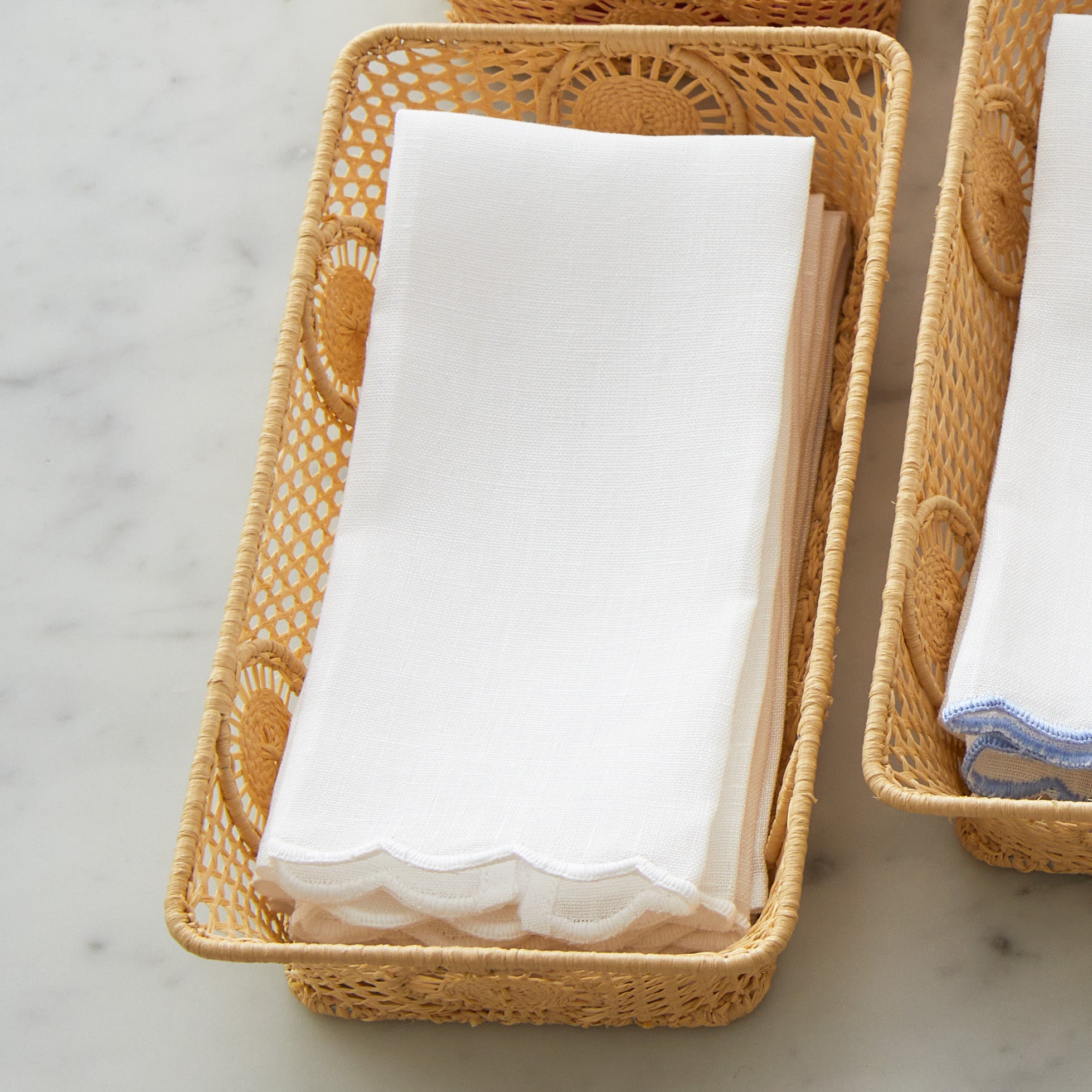 Pierre Mini Guest Towel - White