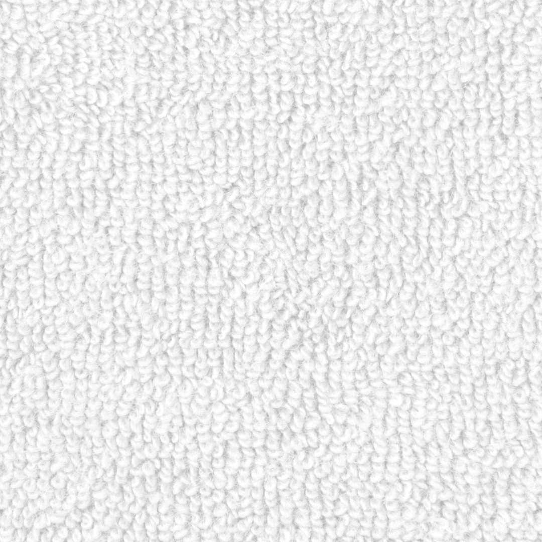 White Cotton Terry