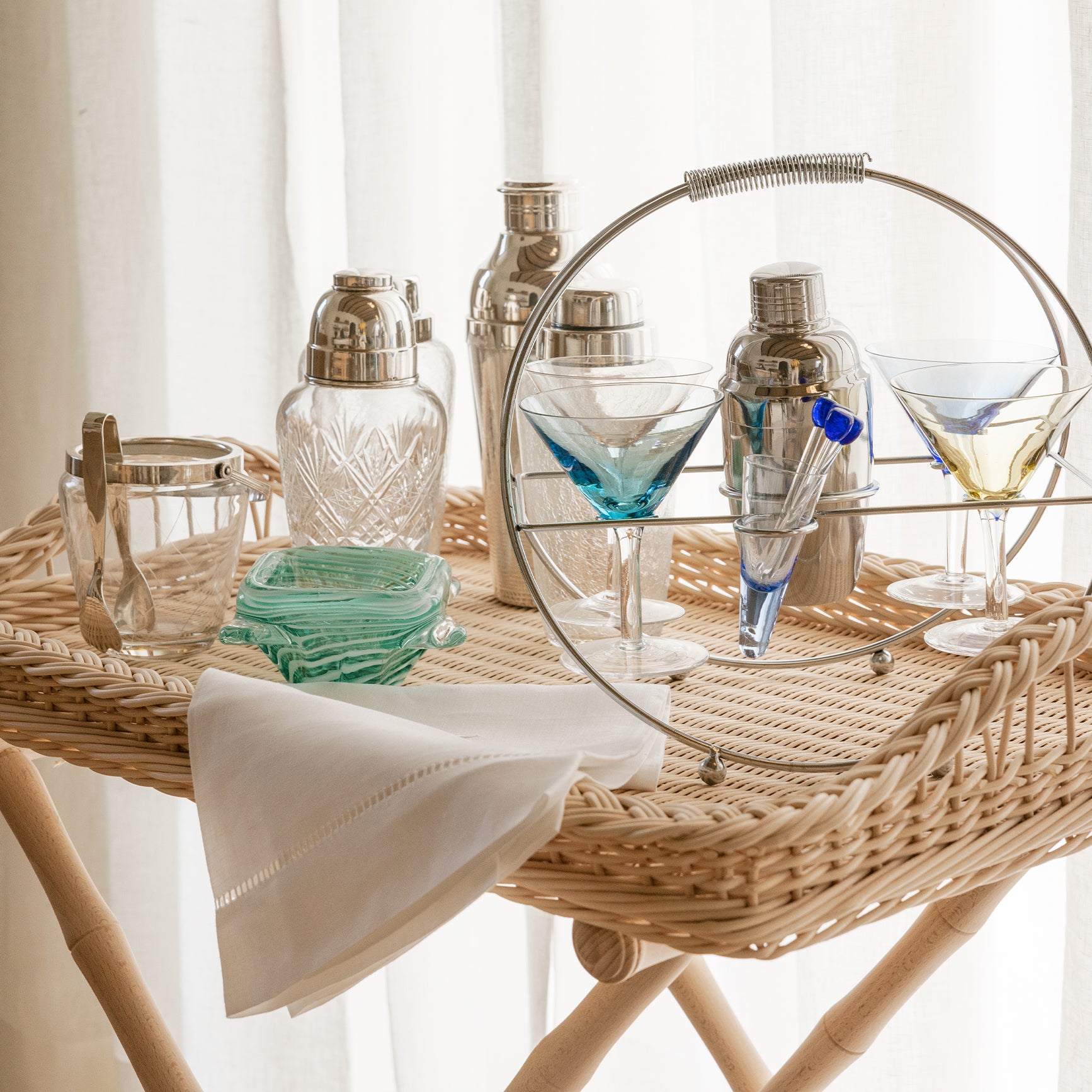 Rectangular Wicker Tray - Medium