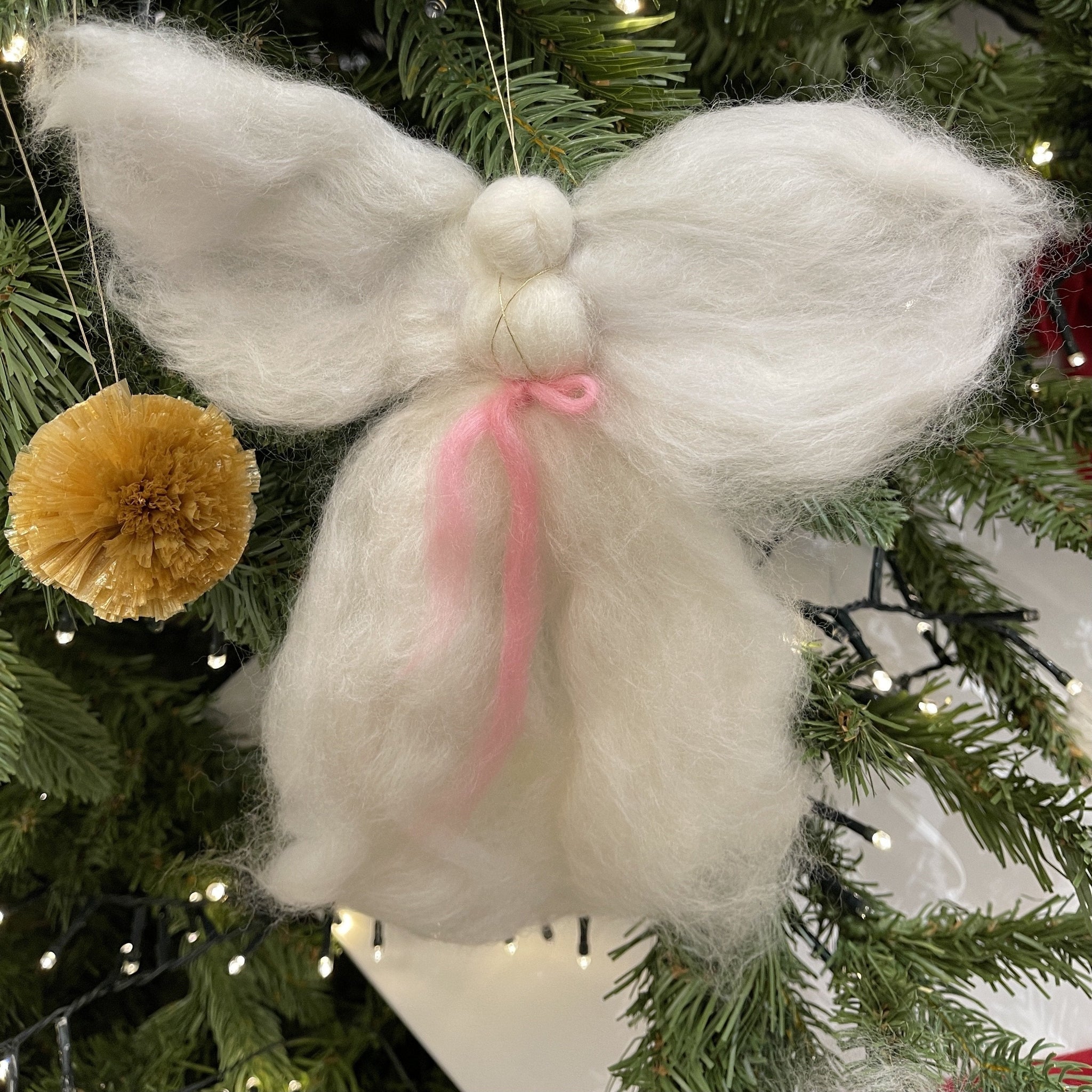 Christmas Alpaca Angel -Light Pink-Julia B. Casa