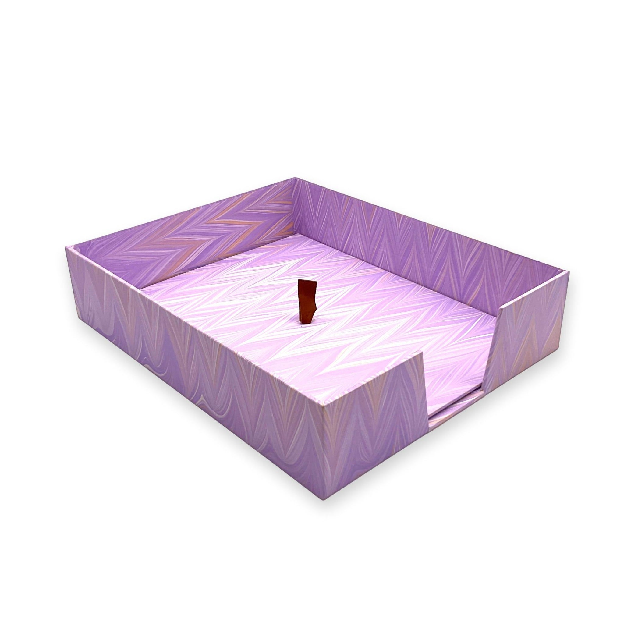 Florentine Paper Box - Lilac-Julia B. Casa