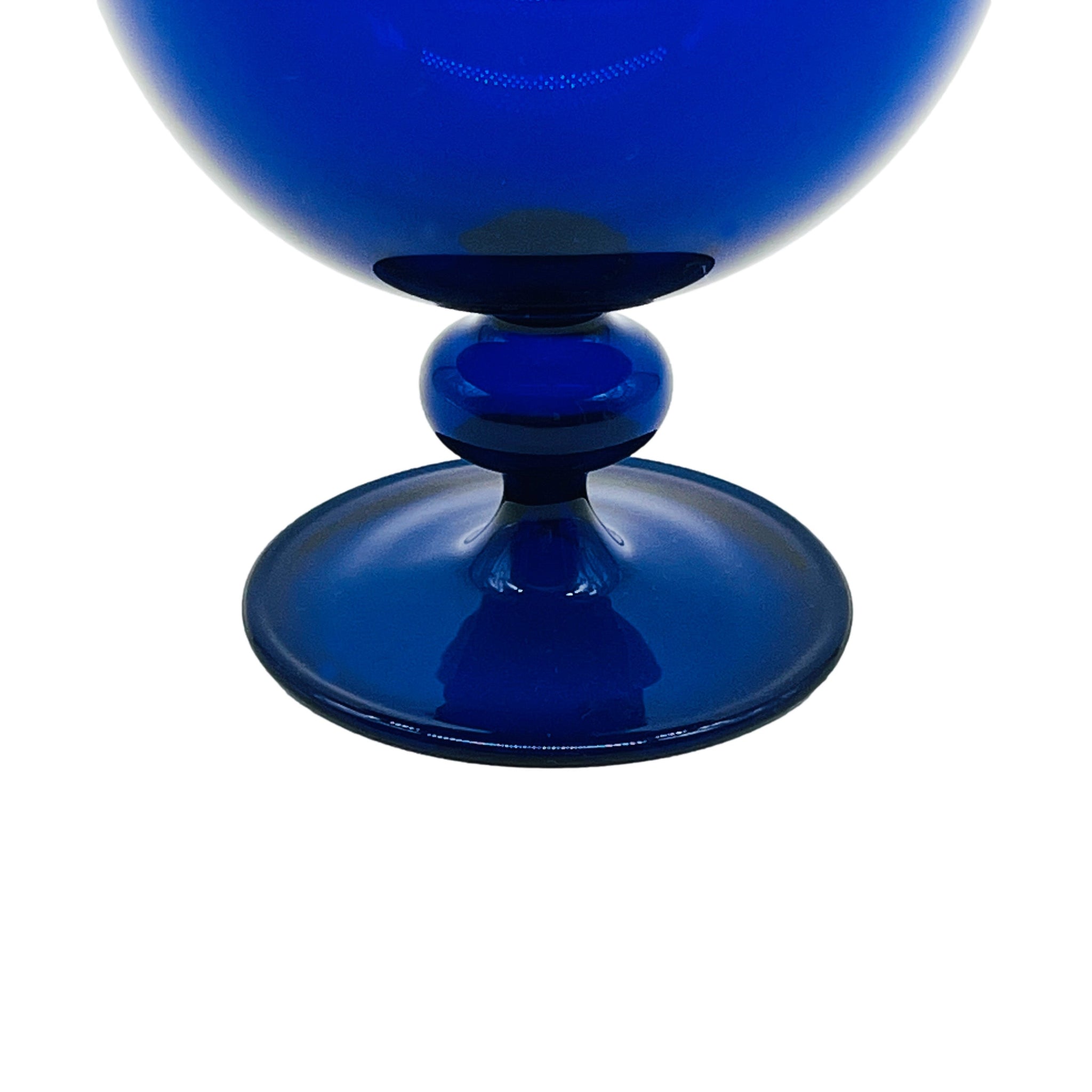 Gio Crystal Vase - Blue-Julia B. Casa