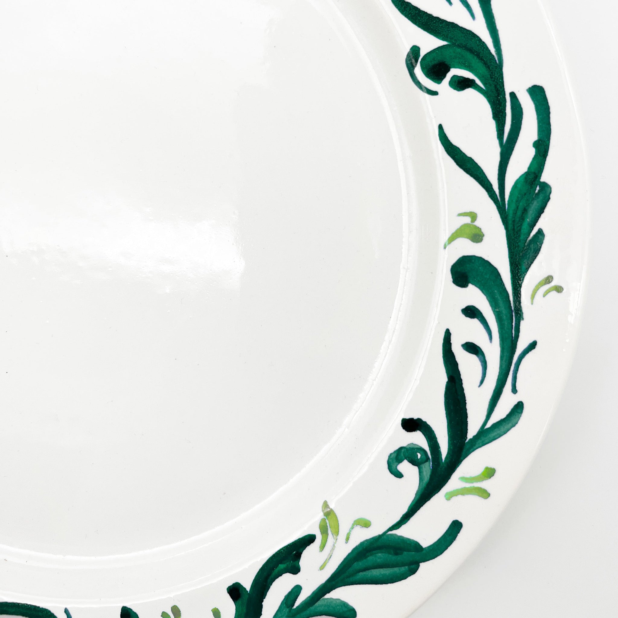 Mare Dinner Plates - Green-Julia B. Casa