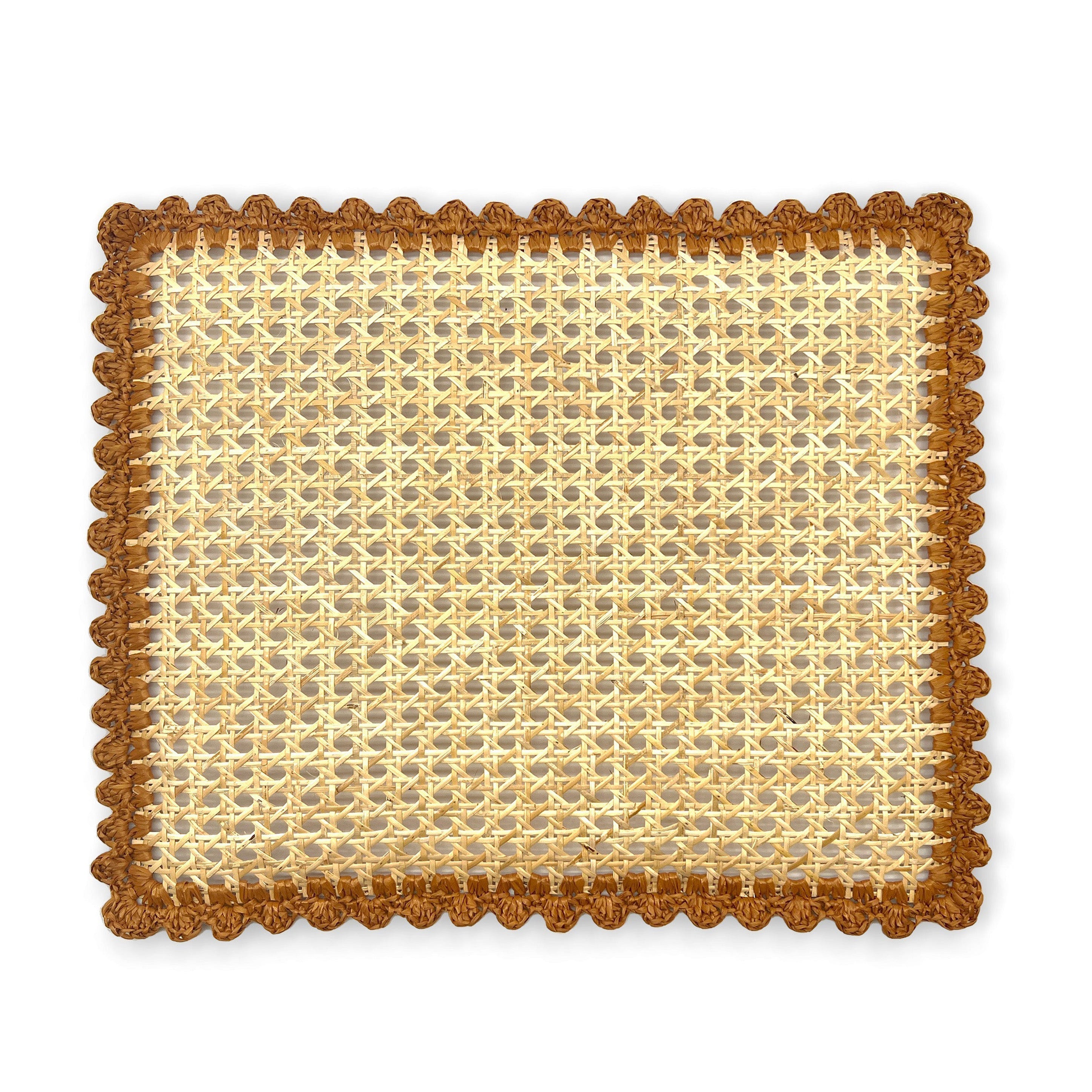 Paglia di Vienna Rectangular Placemat - Caramel
