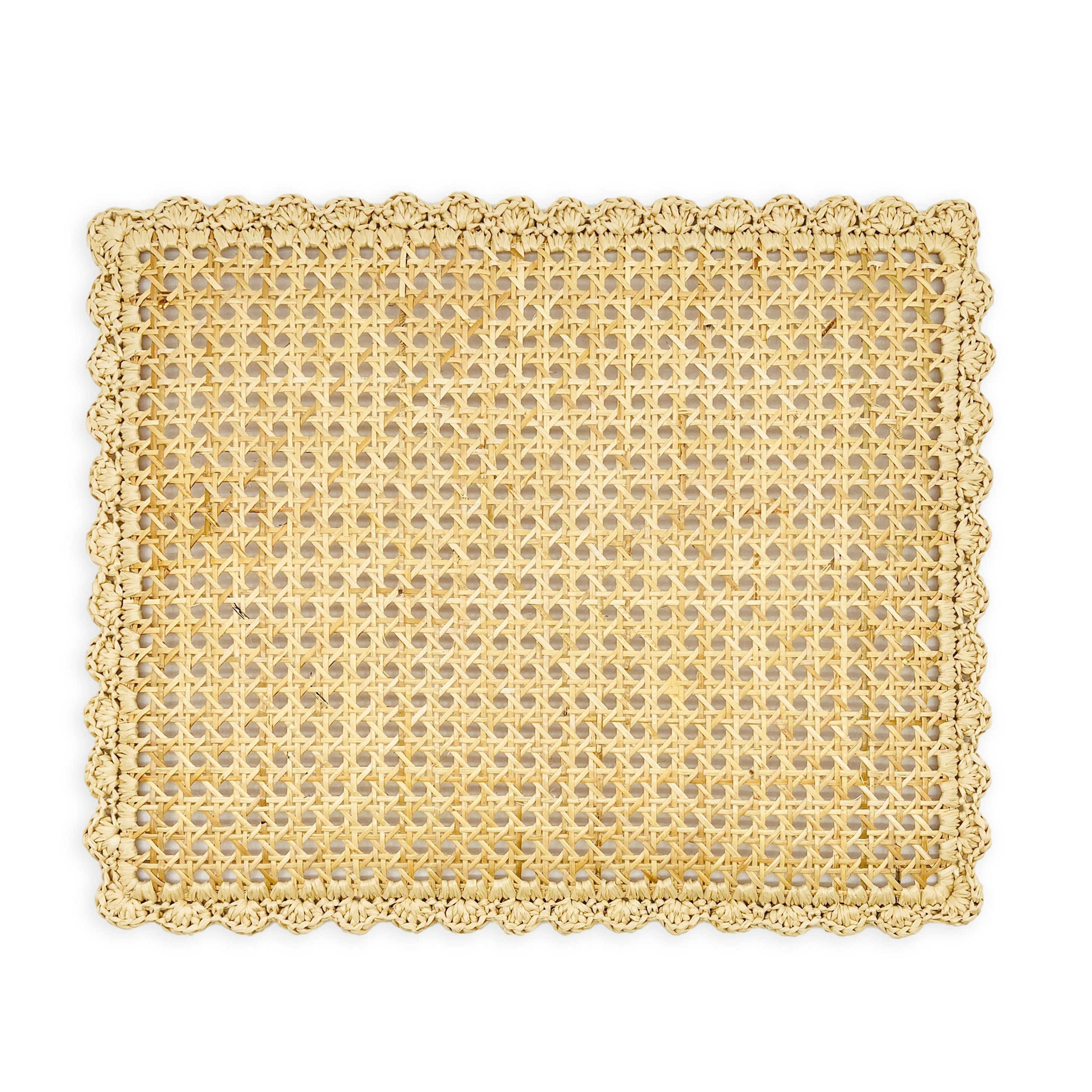 Paglia di Vienna Rectangular Placemat - Natural