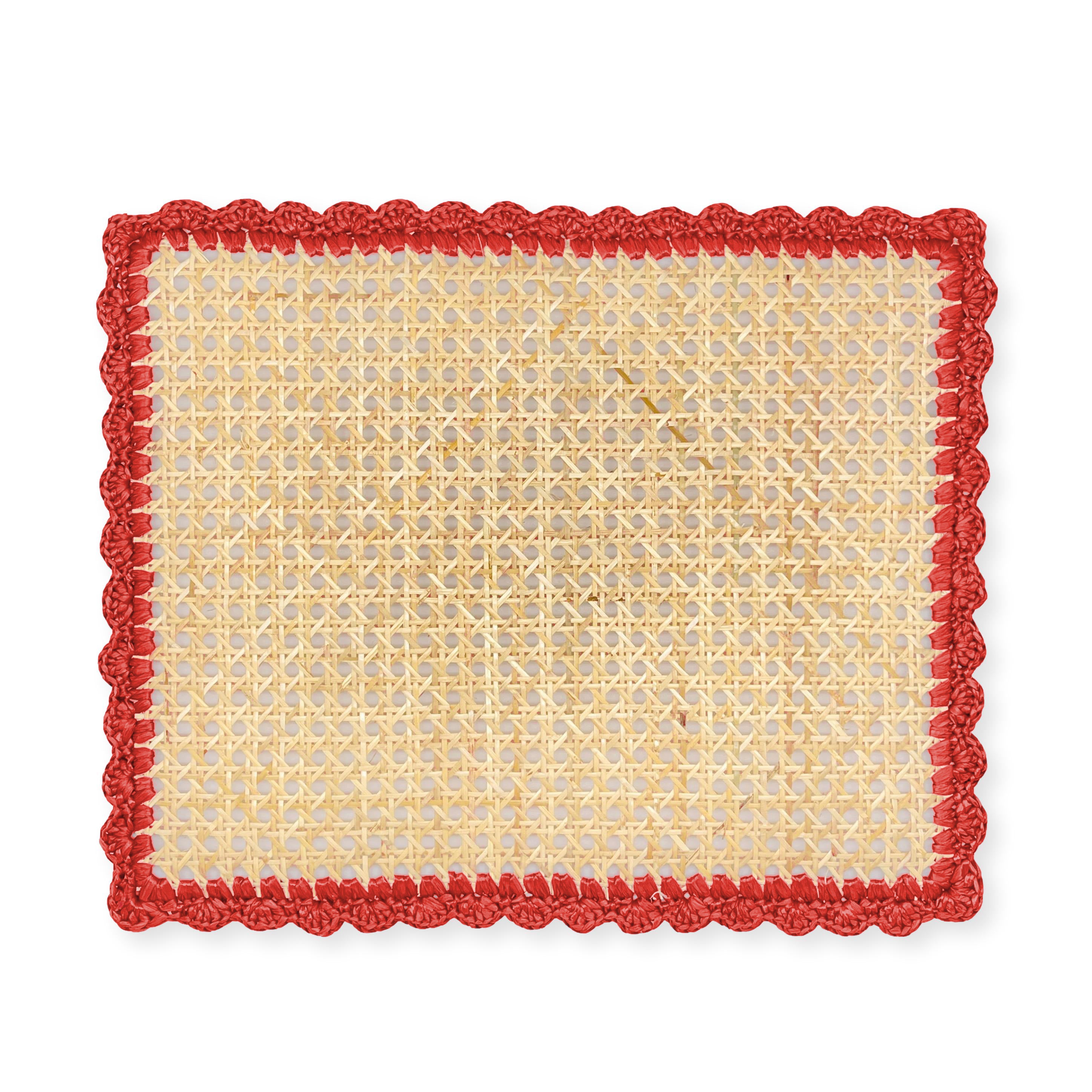Paglia di Vienna Placemat - Red