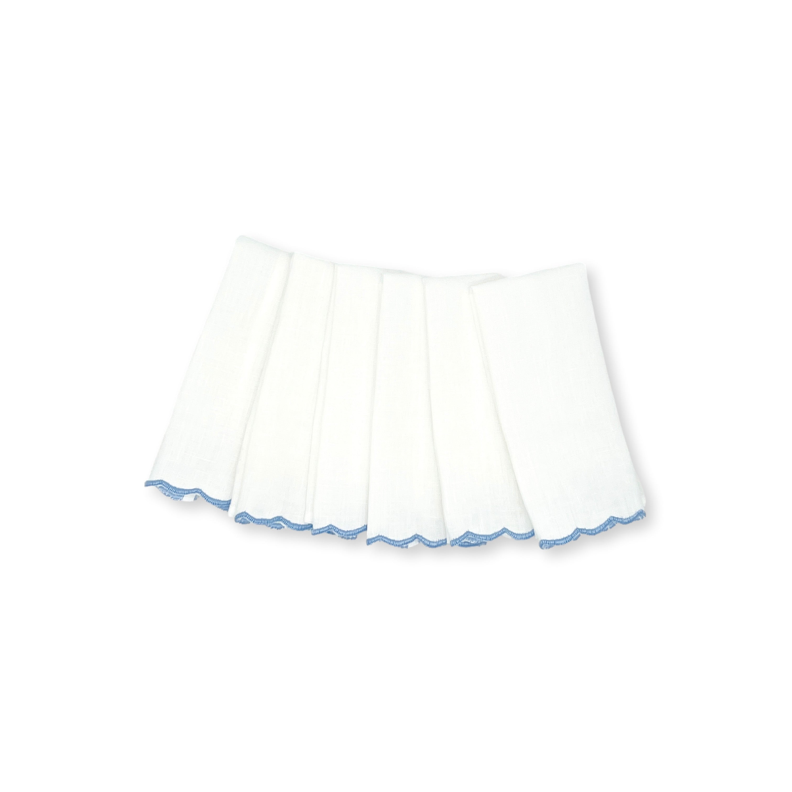 Pierre Mini Guest Towel - Baby Blue