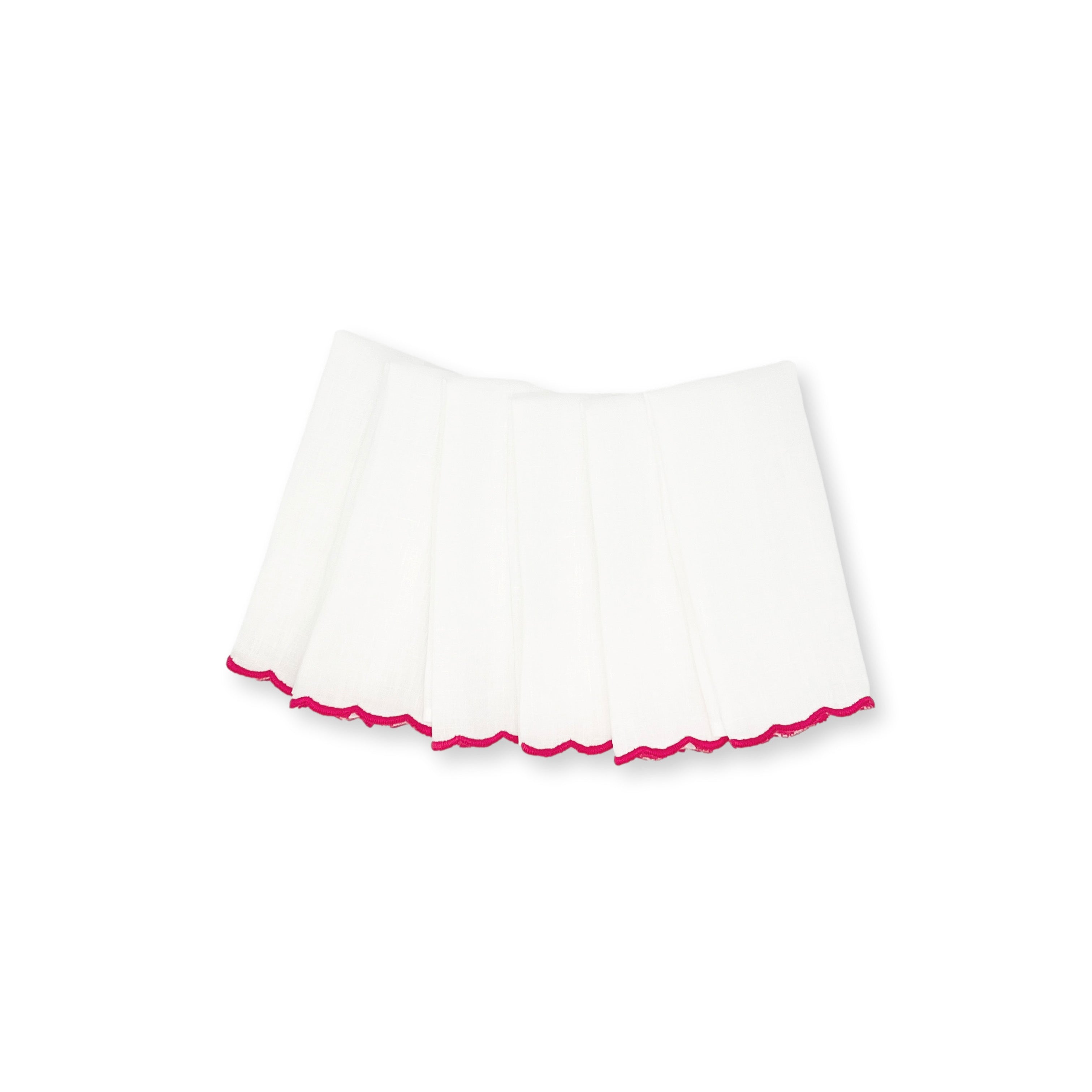Pierre Mini Guest Towel - Fuchsia