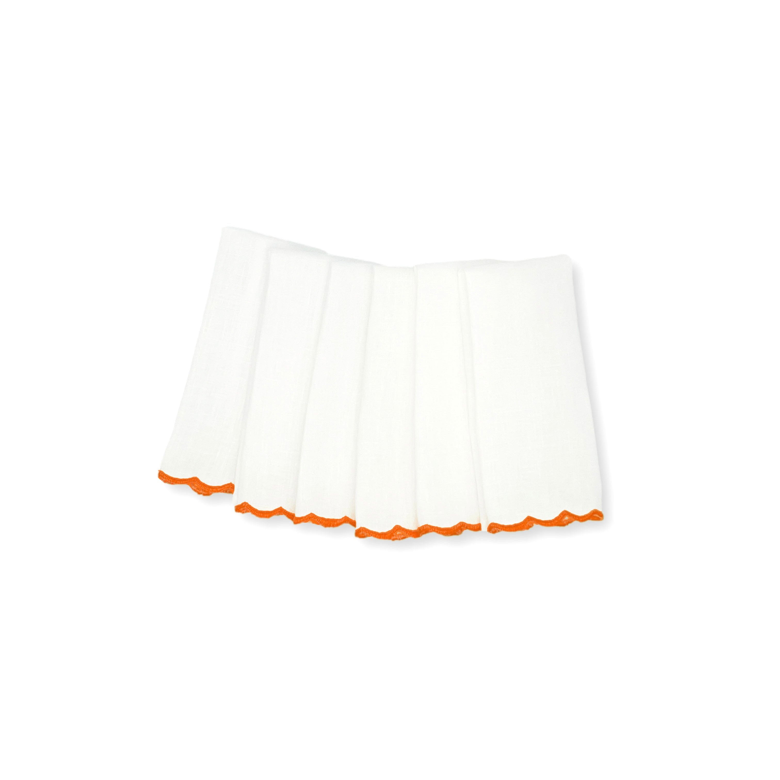 Pierre Mini Guest Towel - Orange