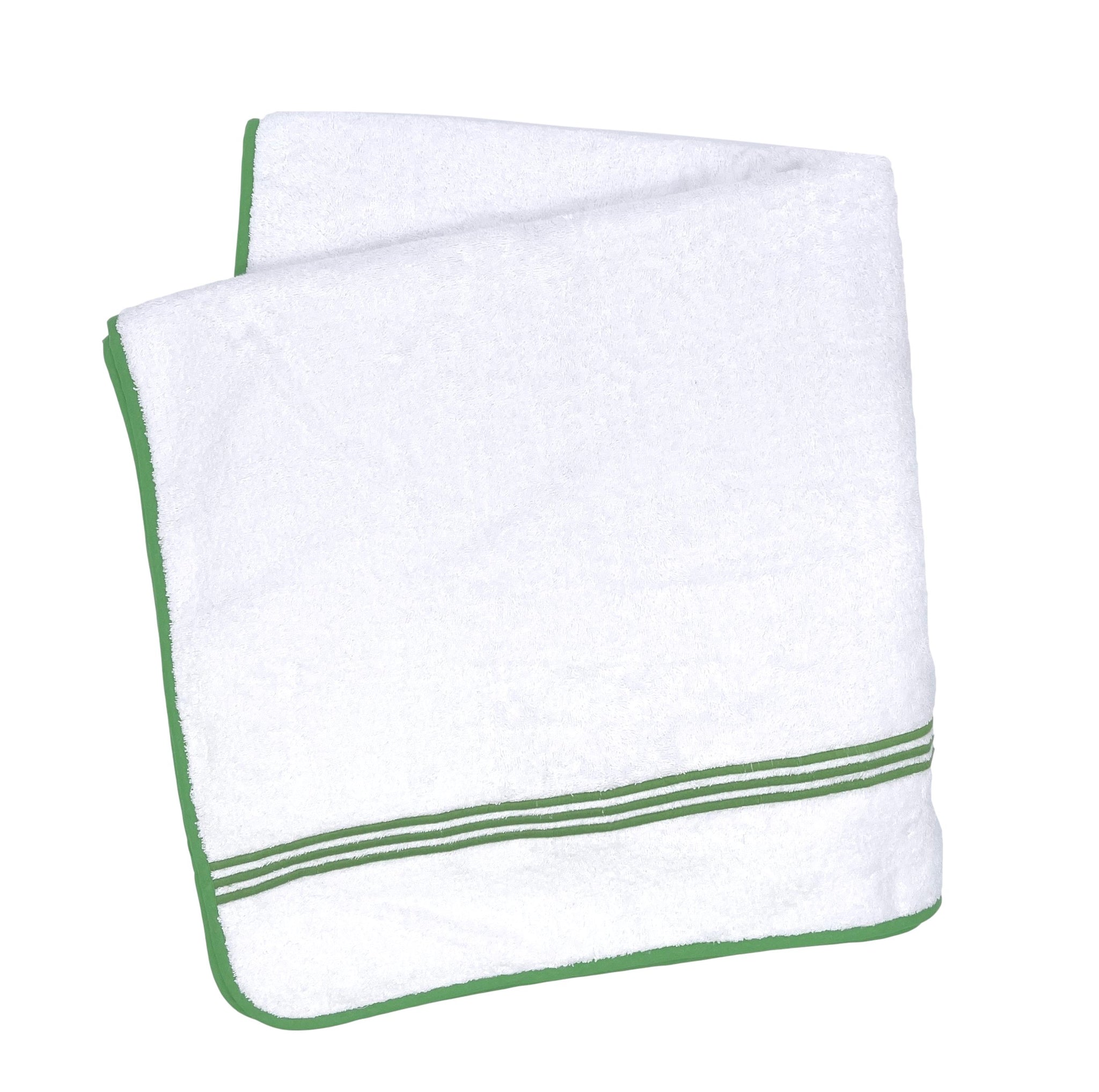 Portofino Pool Towel - Green-Julia B. Casa
