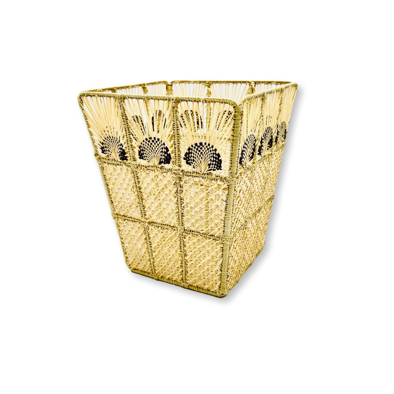 Ischia Wicker Basket - Chocolate