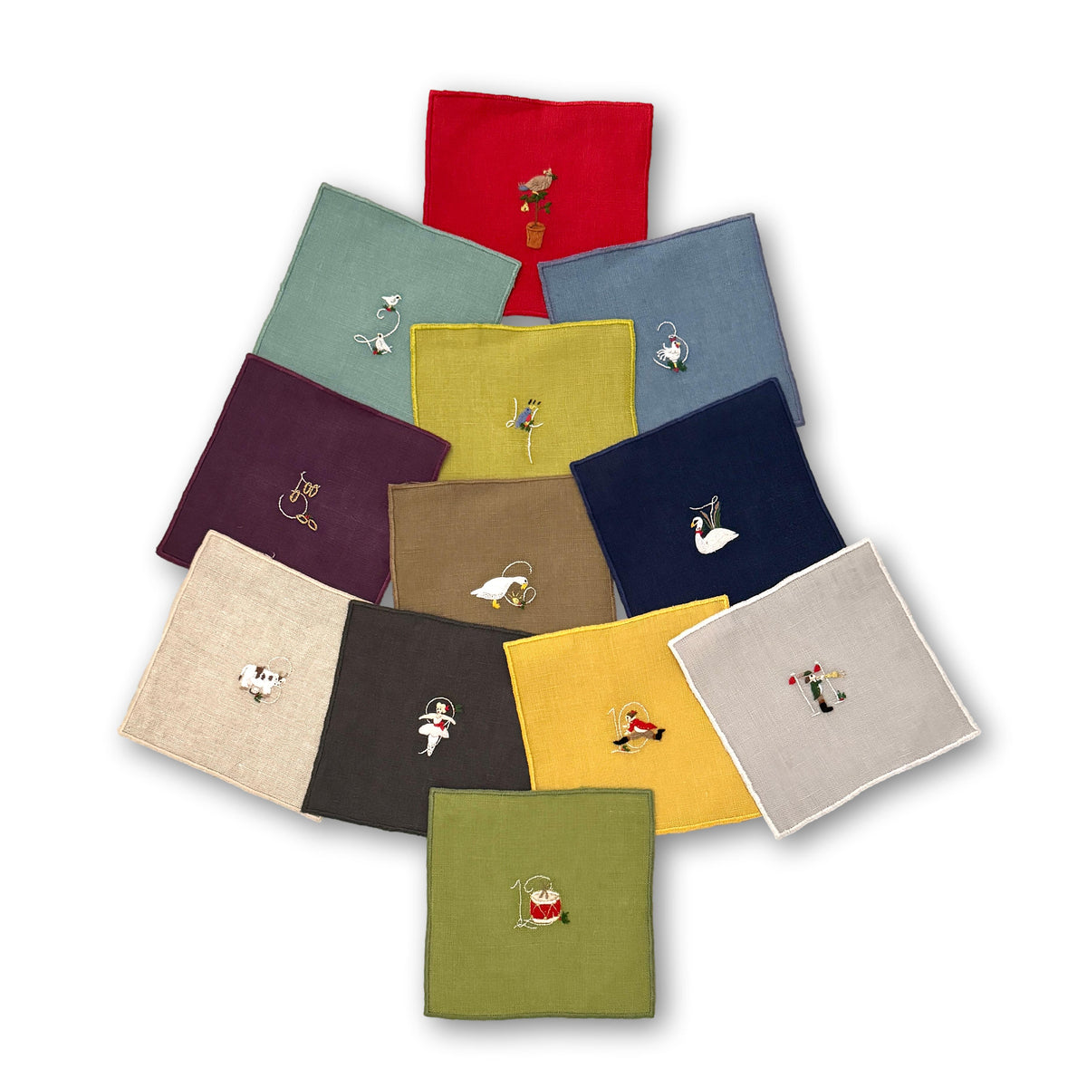 12 Days of Christmas Coasters