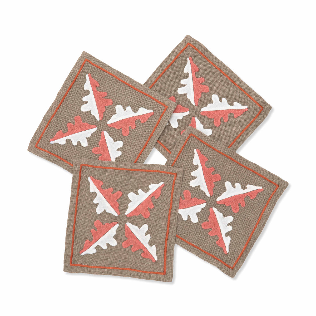 Acorn Coasters - Coffee