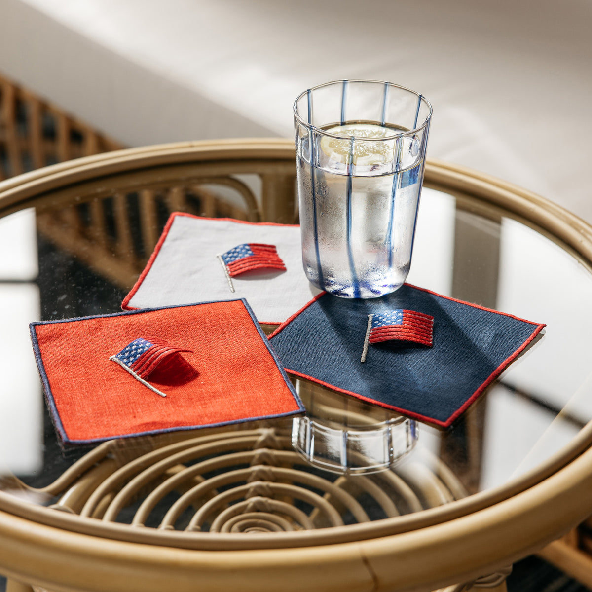 American Flag Coasters