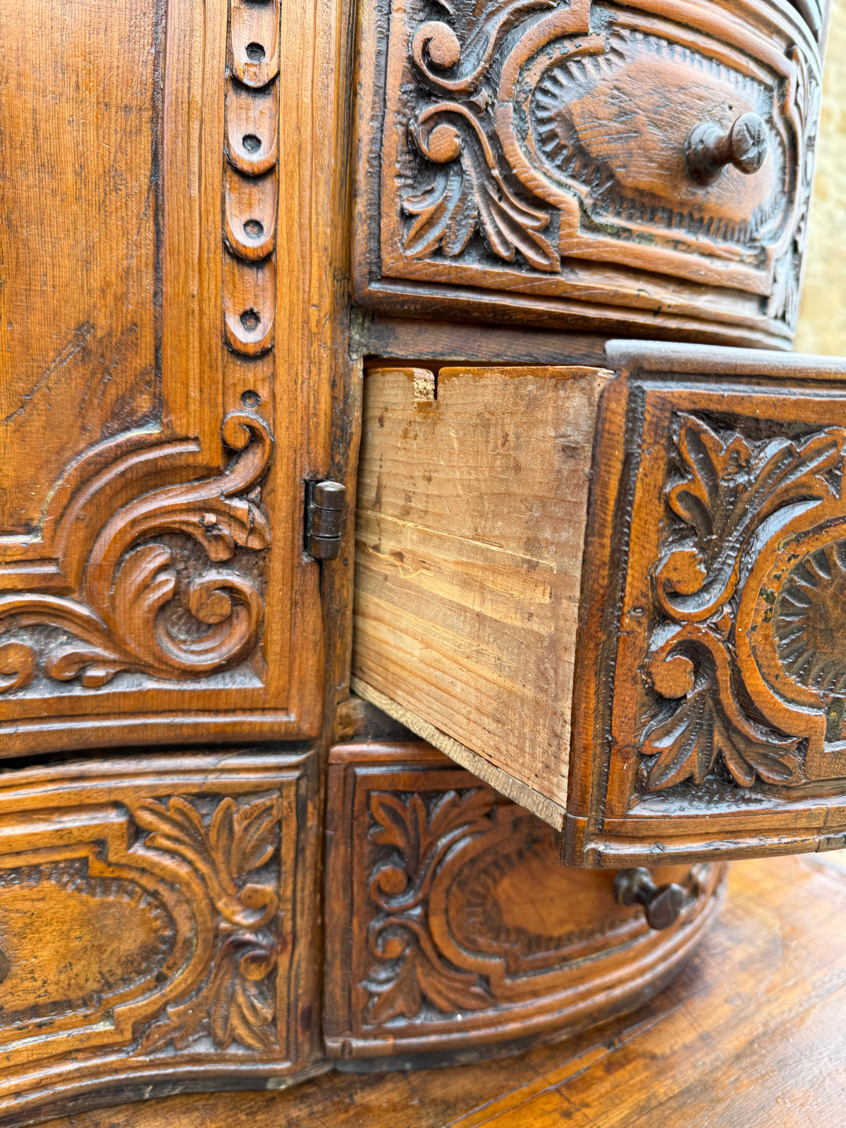 Antique Sud Tyrol Pine Chest c. 1750
