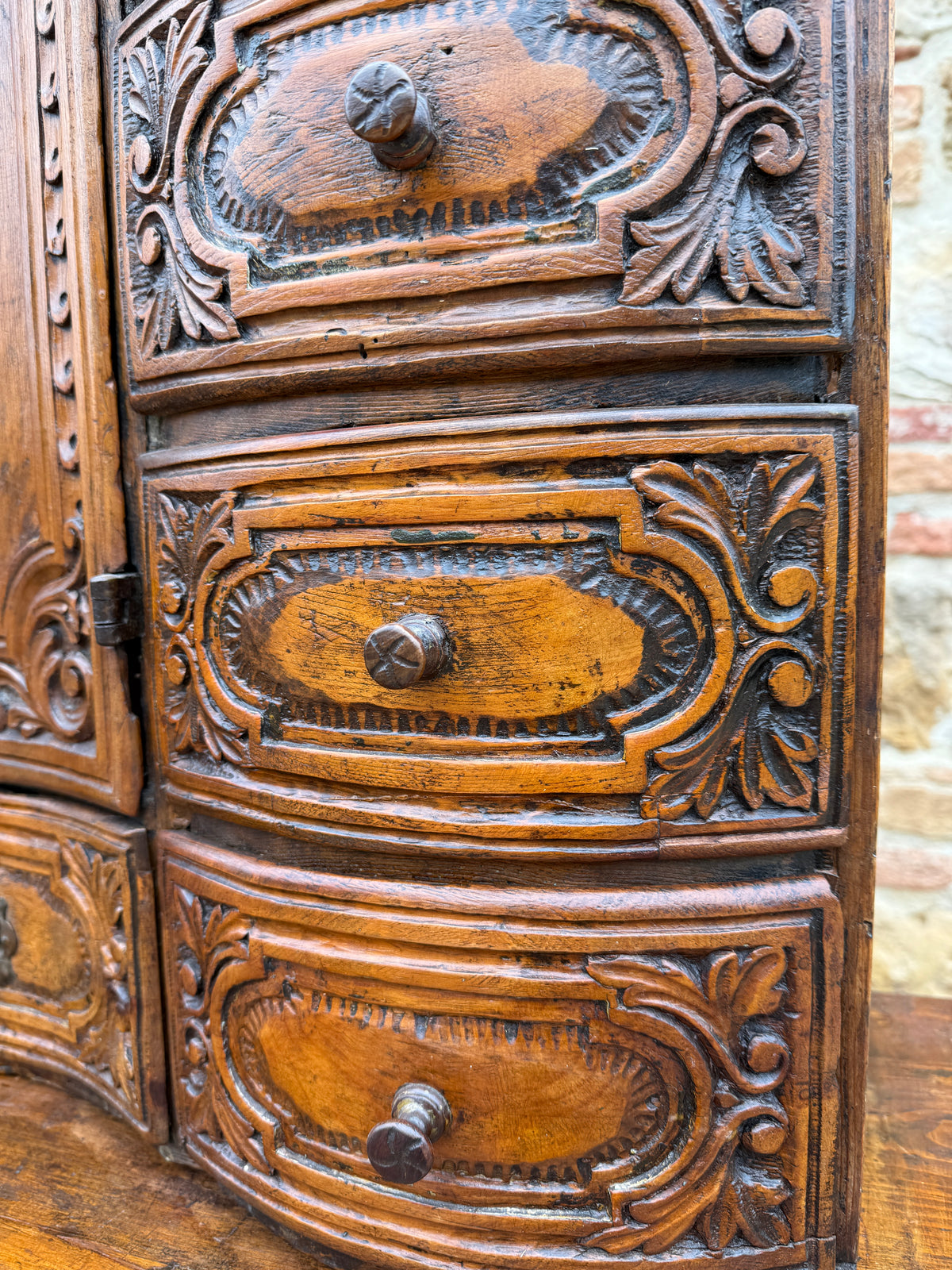 Antique Sud Tyrol Pine Chest c. 1750