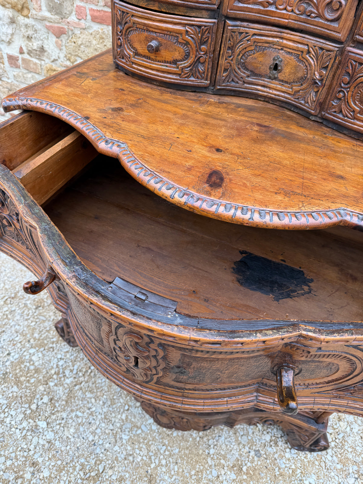 Antique Sud Tyrol Pine Chest c. 1750