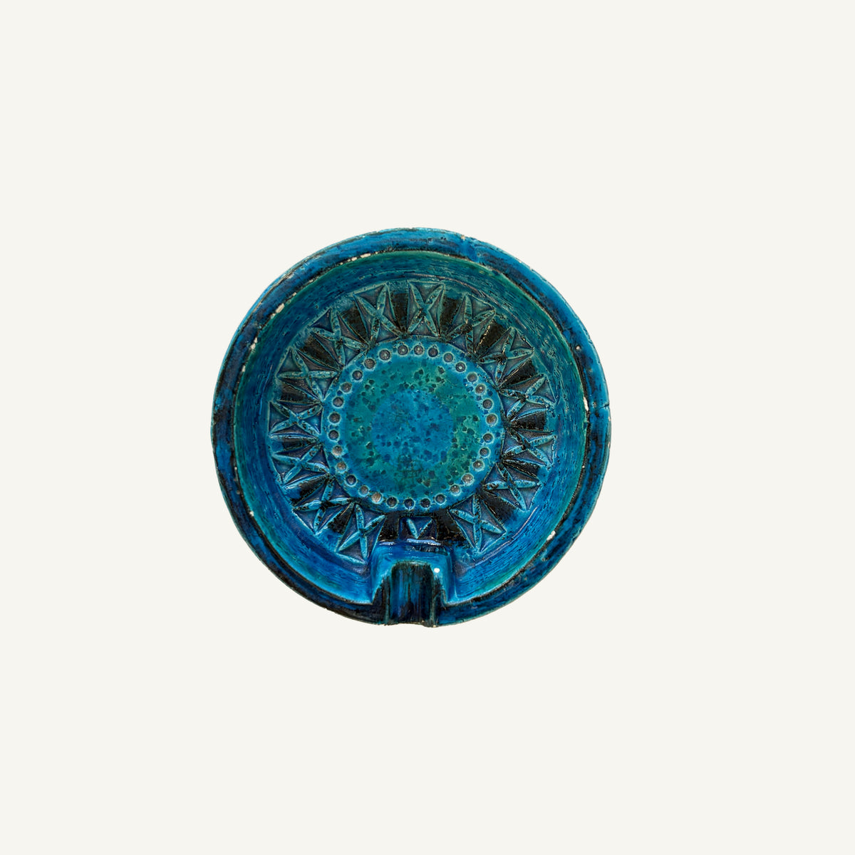 Bitossi Tuscan Round Ceramic Ashtray Small