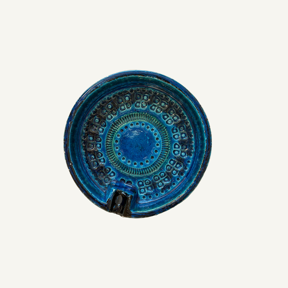 Bitossi Tuscan Round Ceramic Ashtray