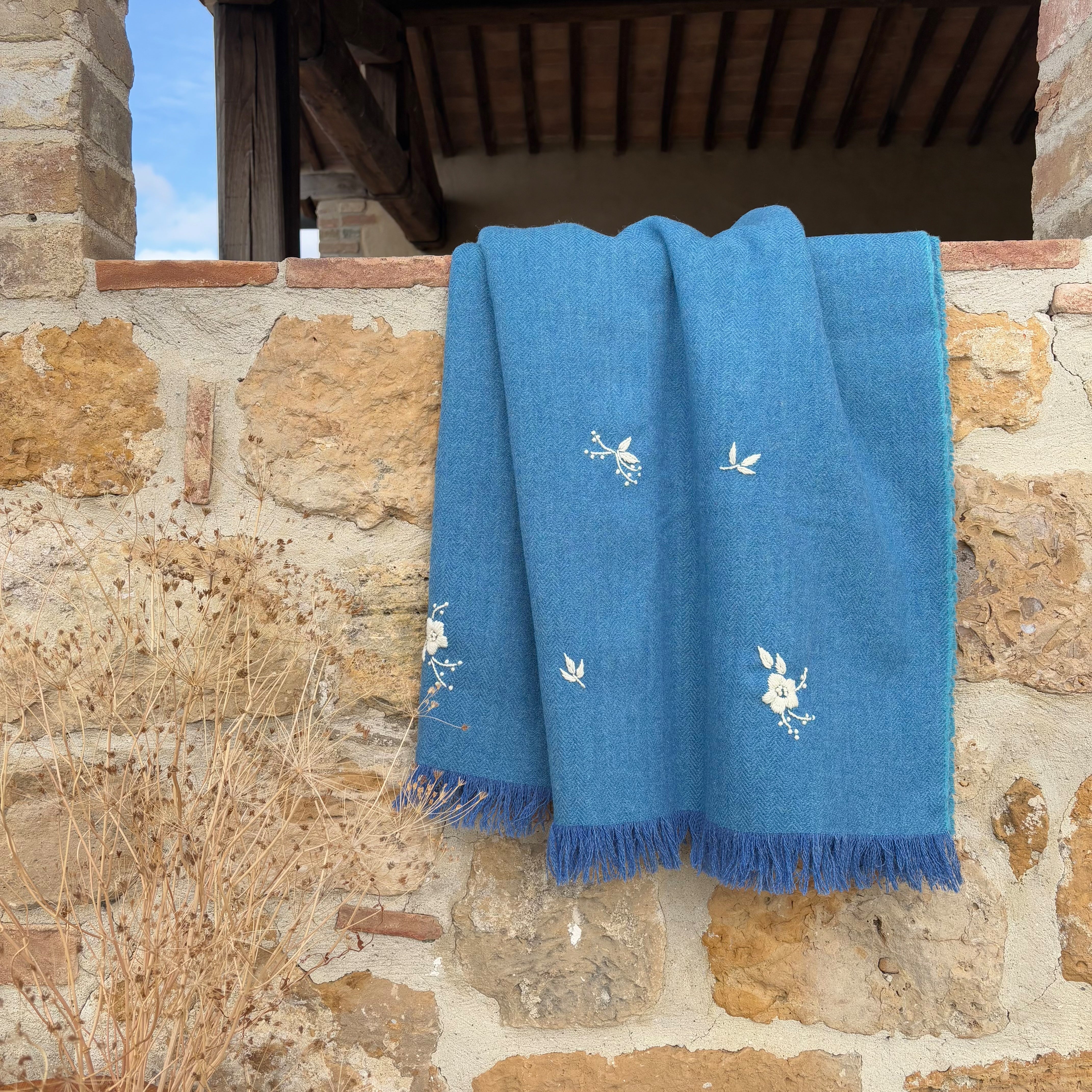 Scottish Wildflower Throw