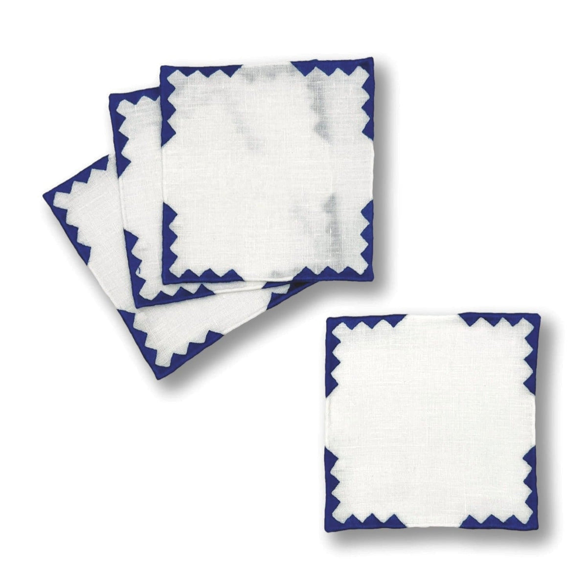 Anastasia Coasters - Blue-Julia B. Casa