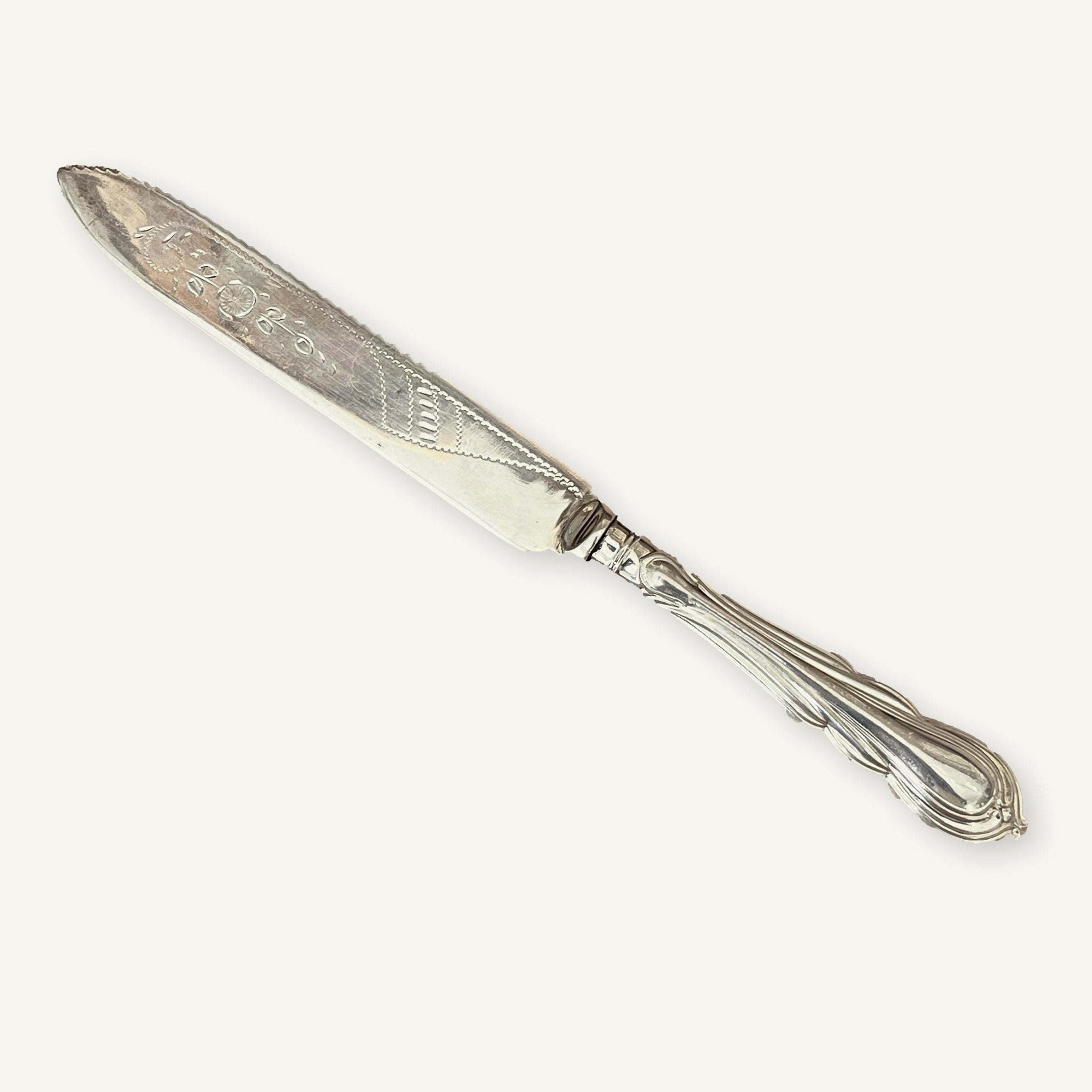 Silver Vintage Cake Knife