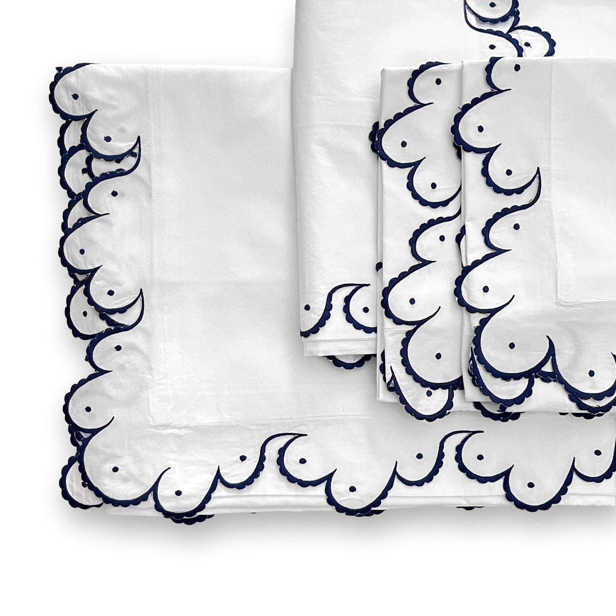 Calais King Set - Sapphire