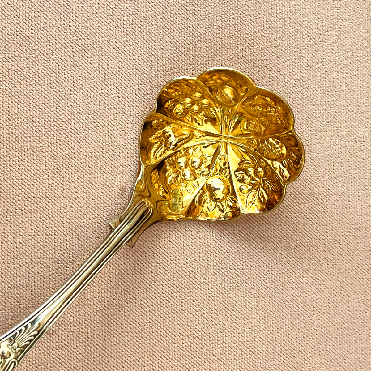 Vintage Cranberry Spoon