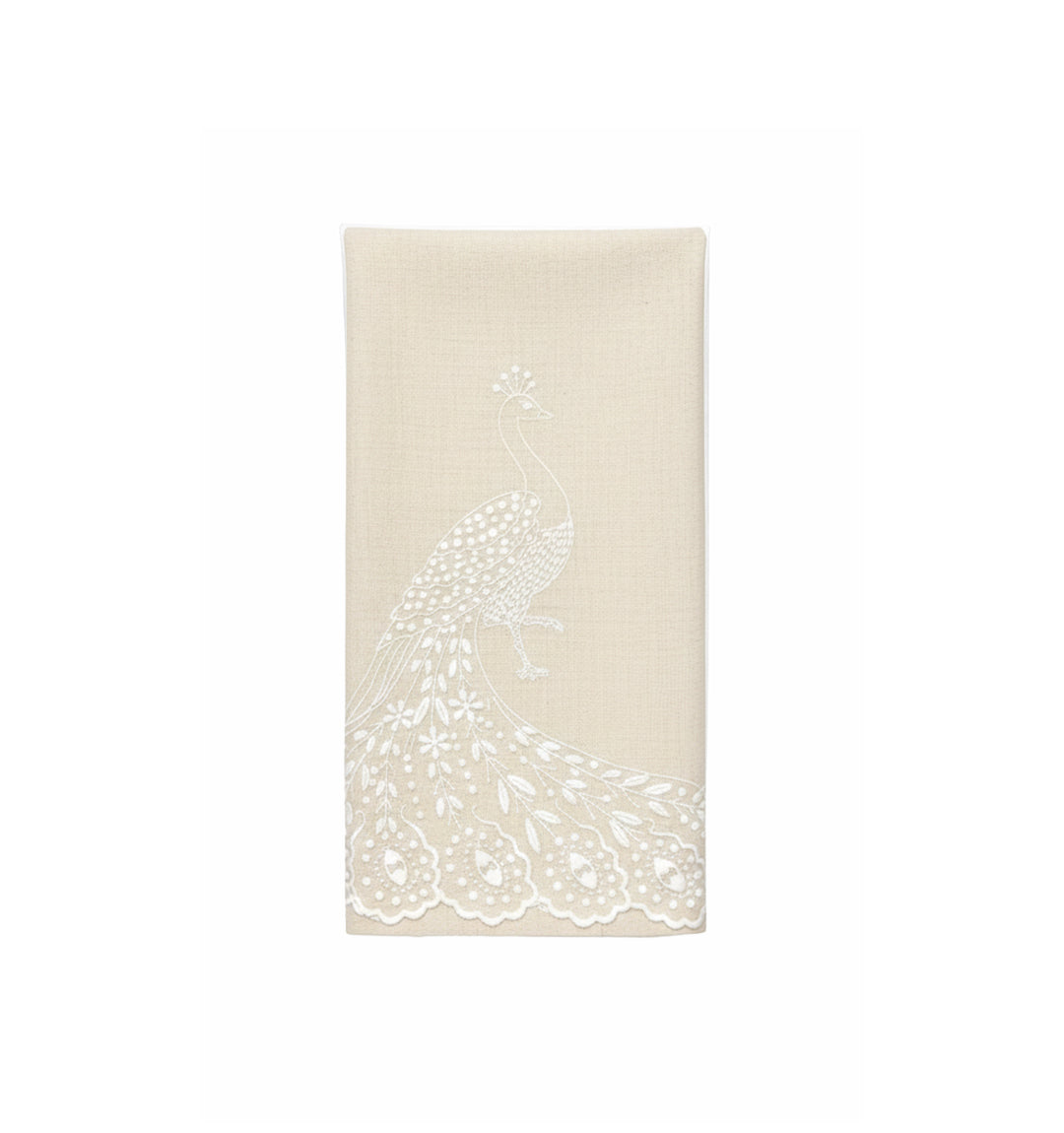Peacock Standard Guest Towel