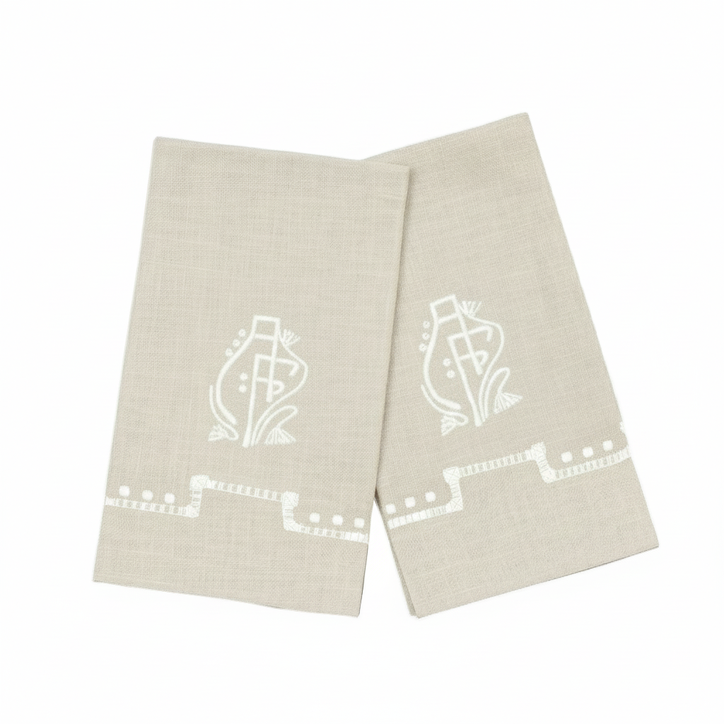 Nantes With Appliqué Guest Towels - Standard