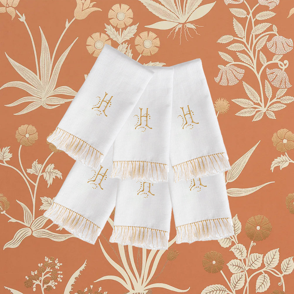 Frange Guest Towels - Mini