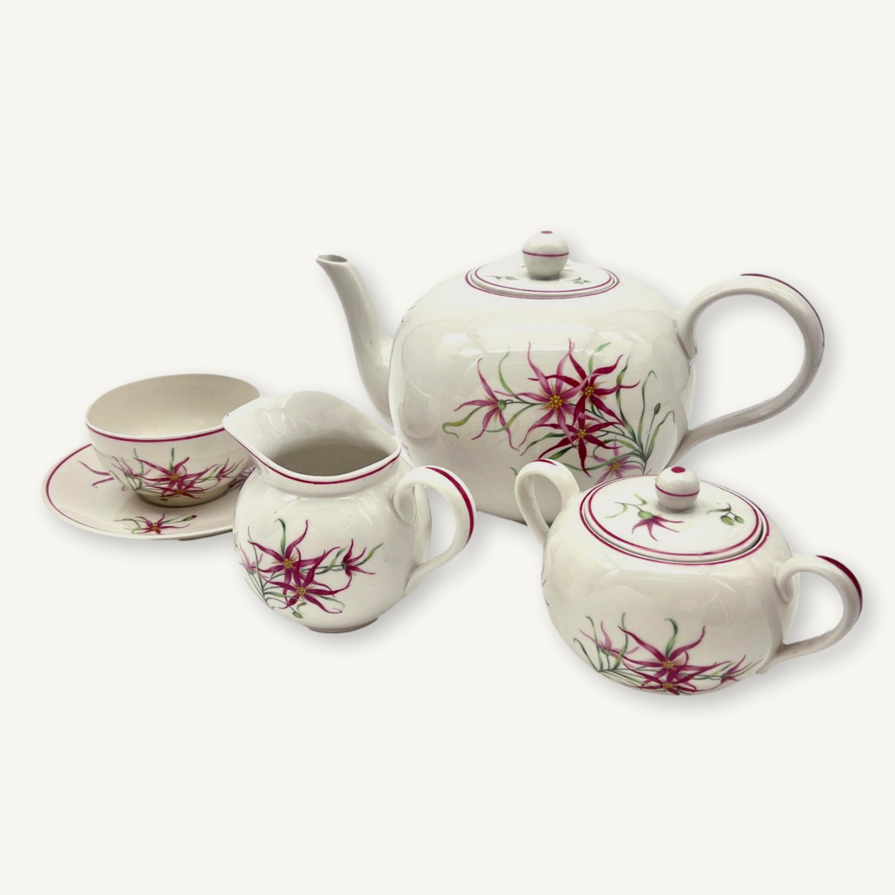 Ginori Porcelain Tea Set