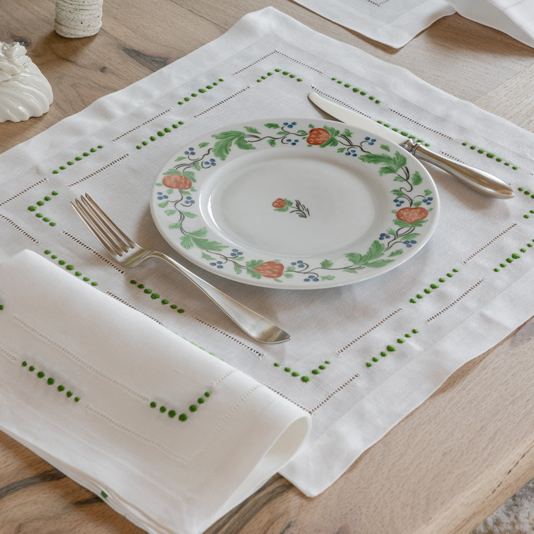 Anjou Placemats - Green