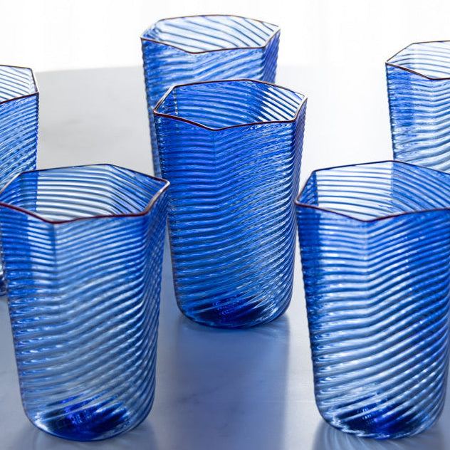 Suave Glasses - Cobalt