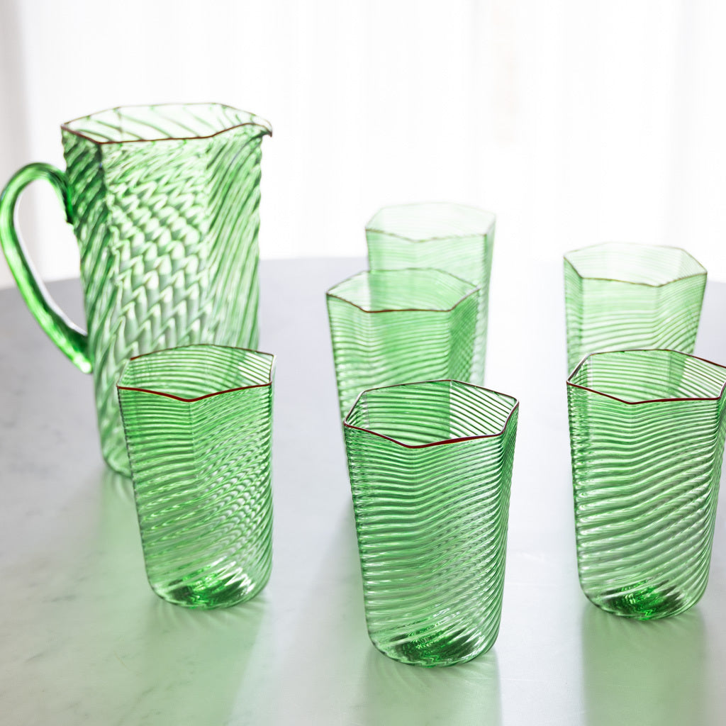 Suave Glasses - Green