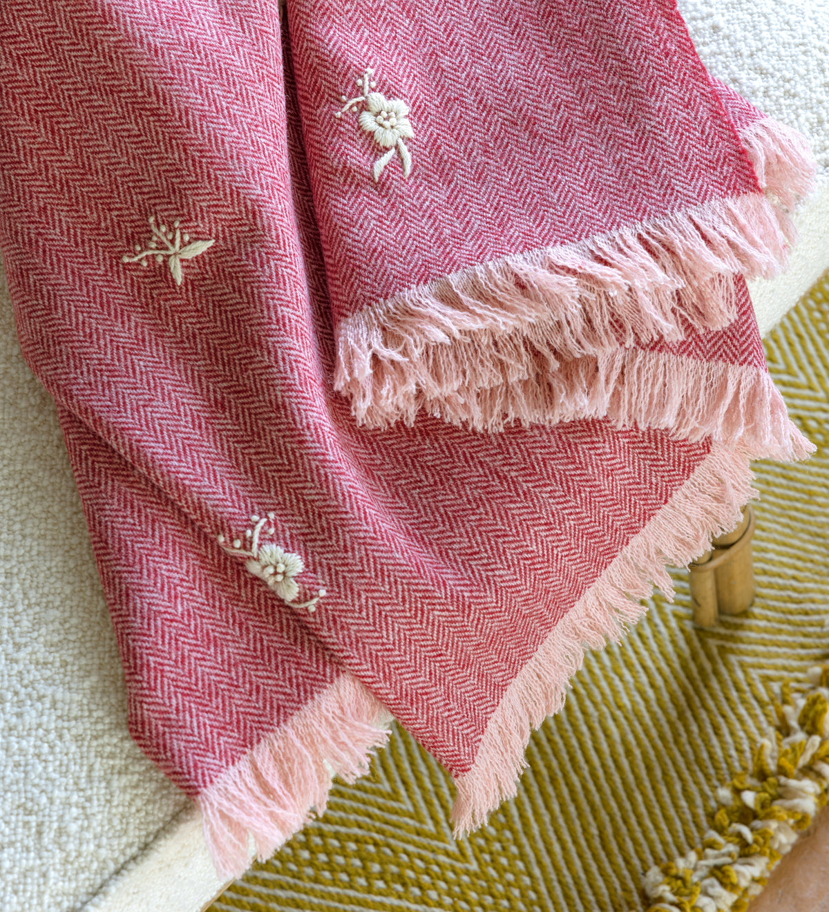 Scottish Wildflower Throw