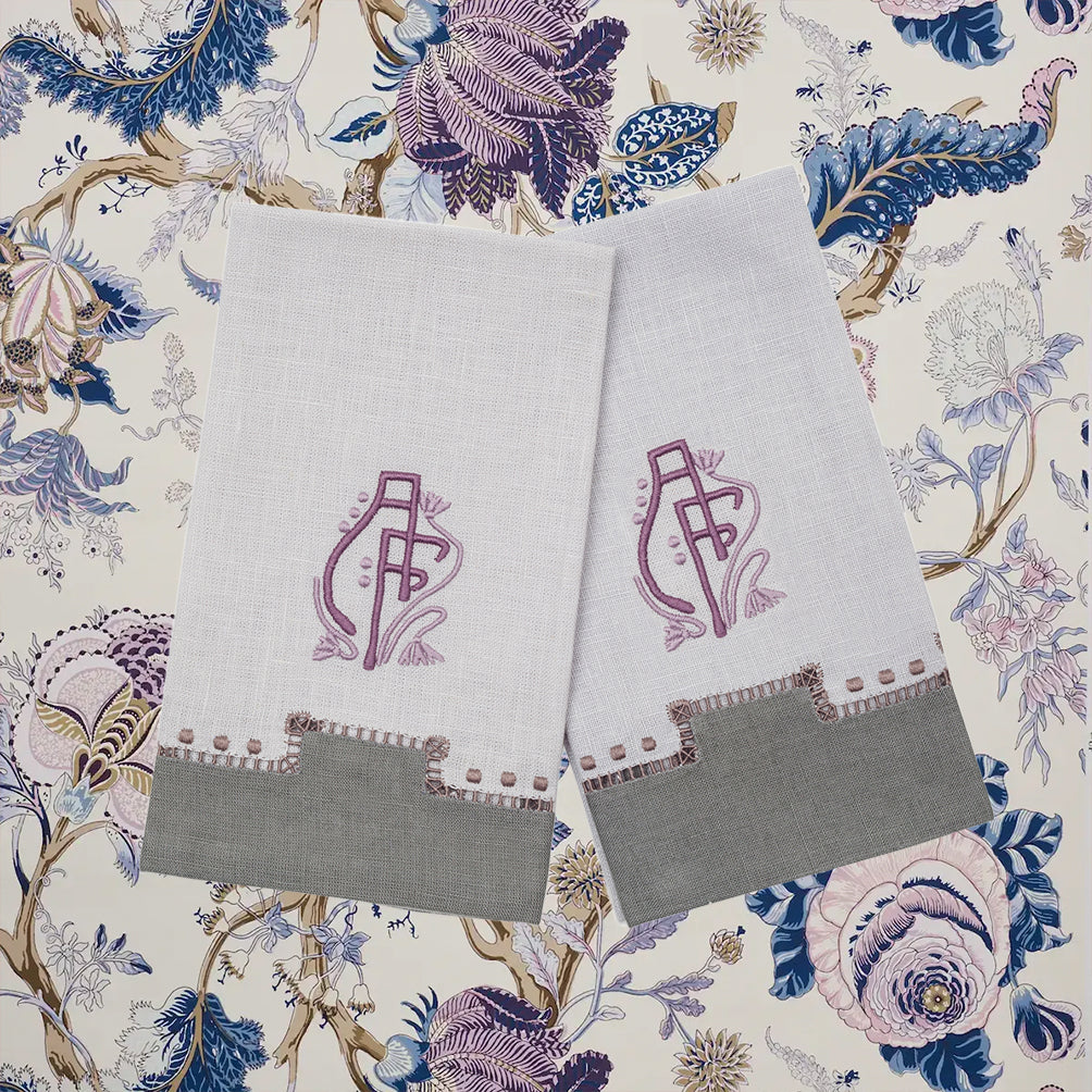 Nantes With Appliqué Guest Towels - Standard