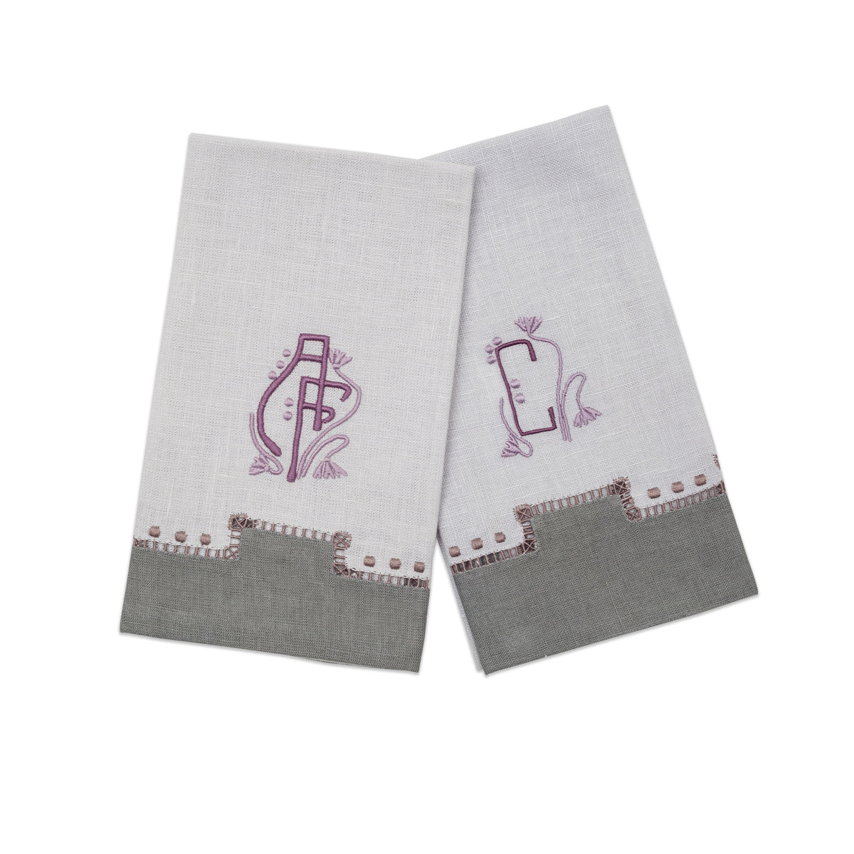 Nantes With Appliqué Guest Towels - Standard