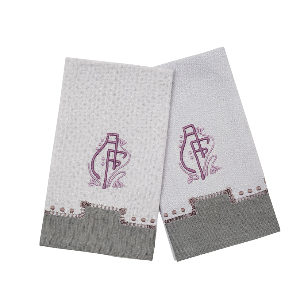 Nantes With Appliqué Guest Towels - Standard