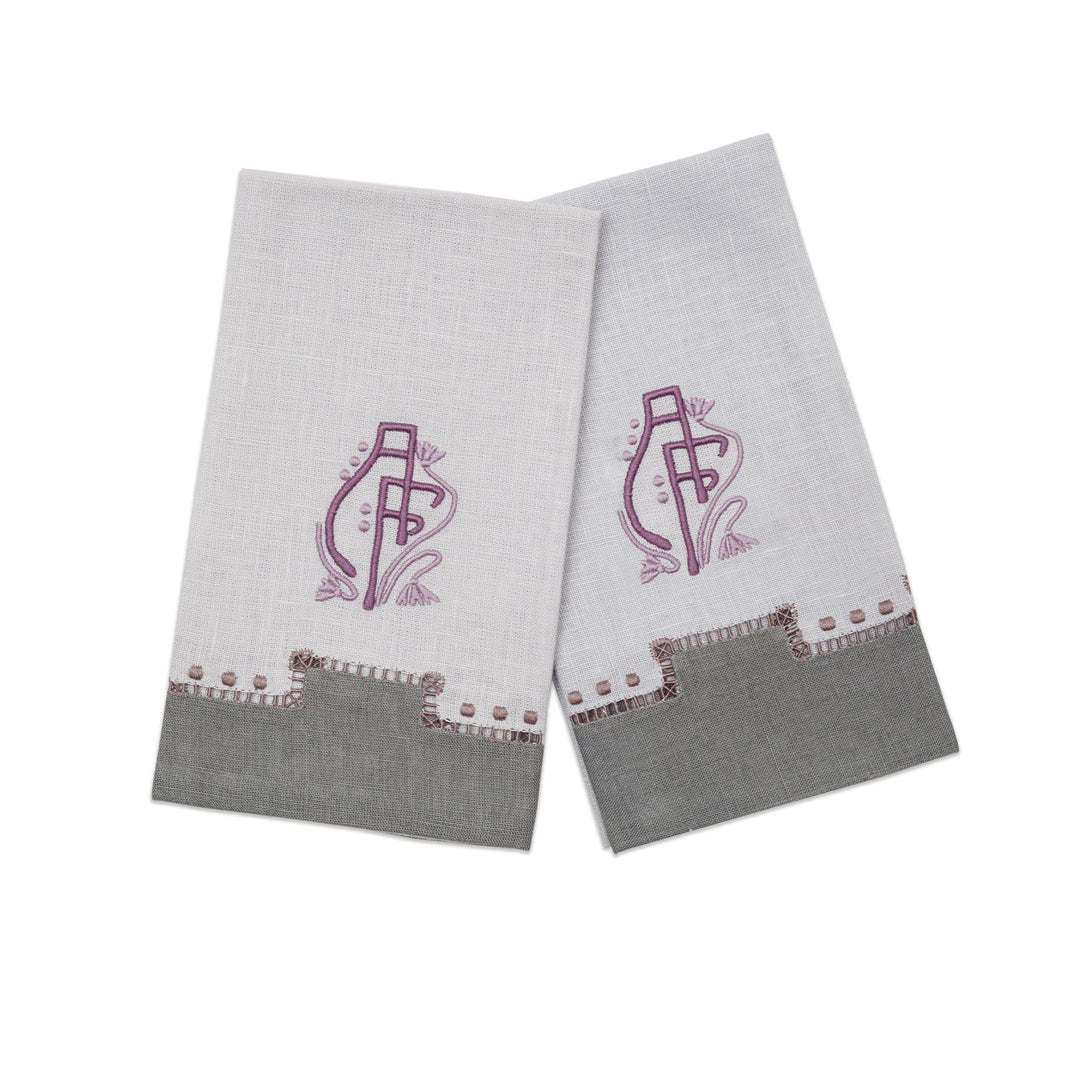 Nantes With Appliqué Guest Towels - Standard