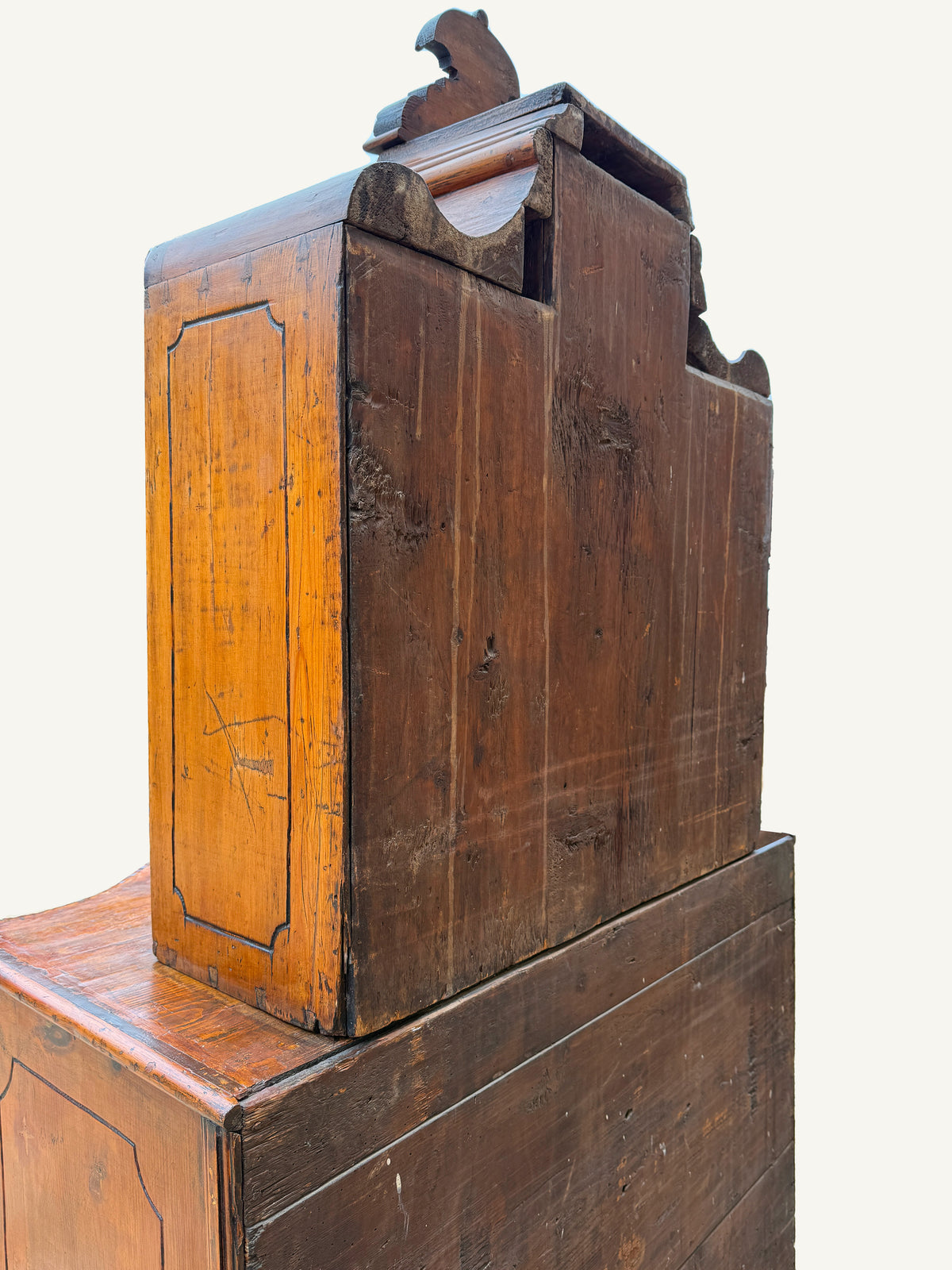 Antique Sud Tyrol Pine Chest c. 1750