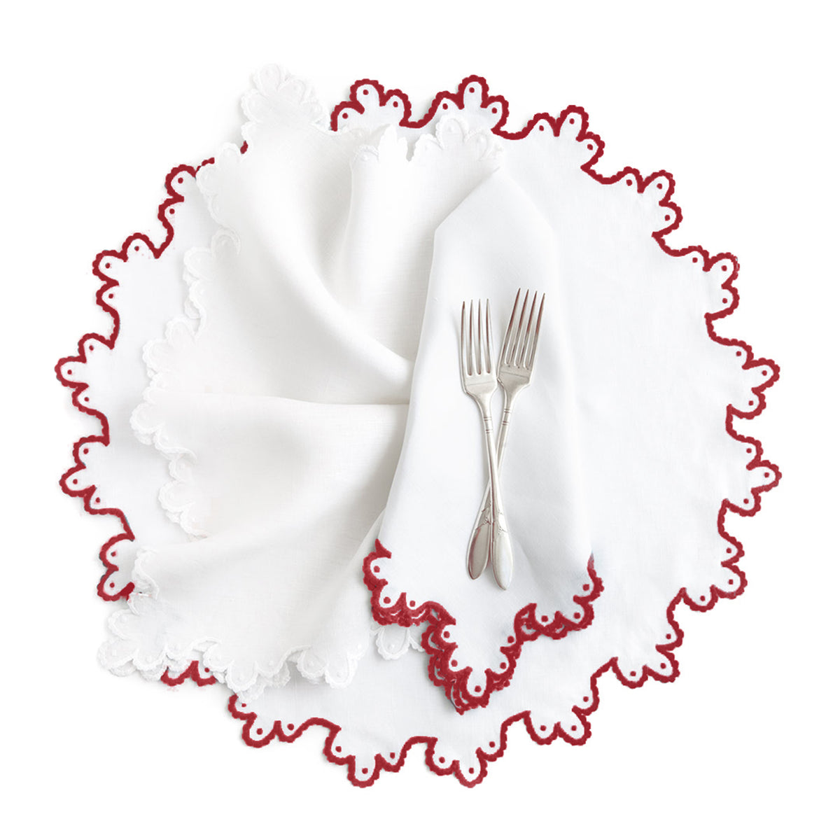 Calais Place Setting - Red