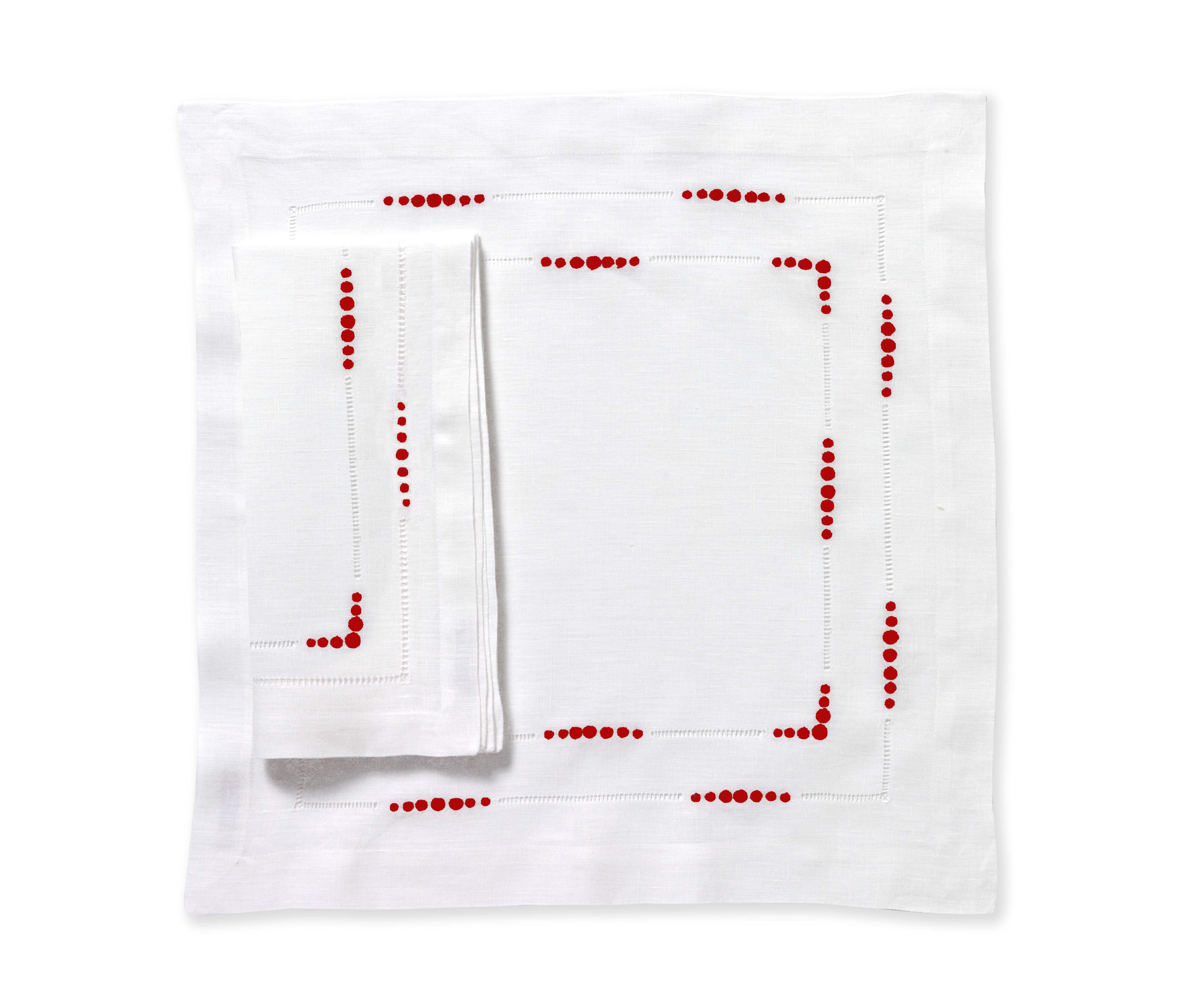 Anjou Place Setting - Red