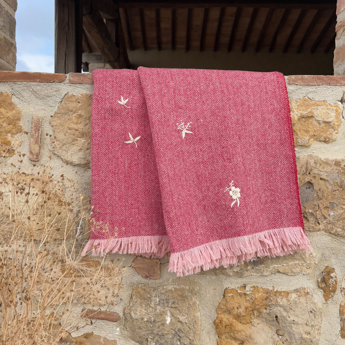 Scottish Wildflower Throw