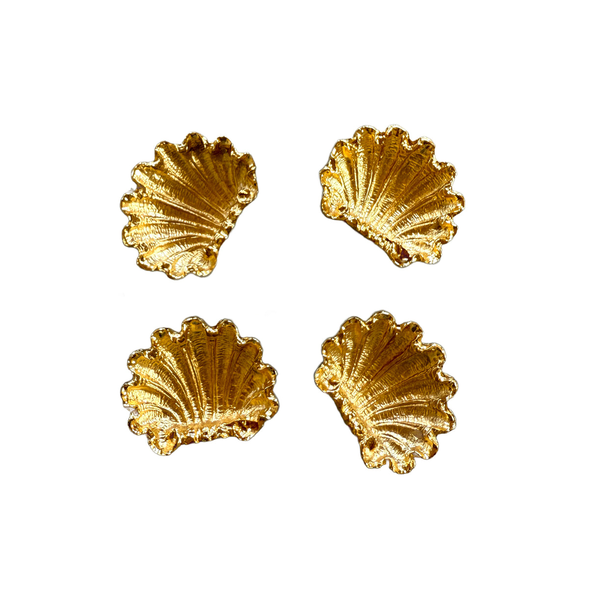 Gold Shell Salt Cellers