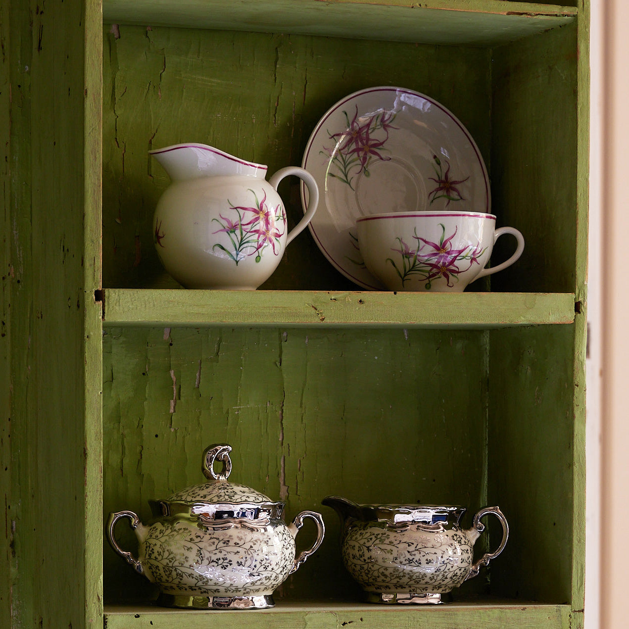 Ginori Porcelain Tea Set