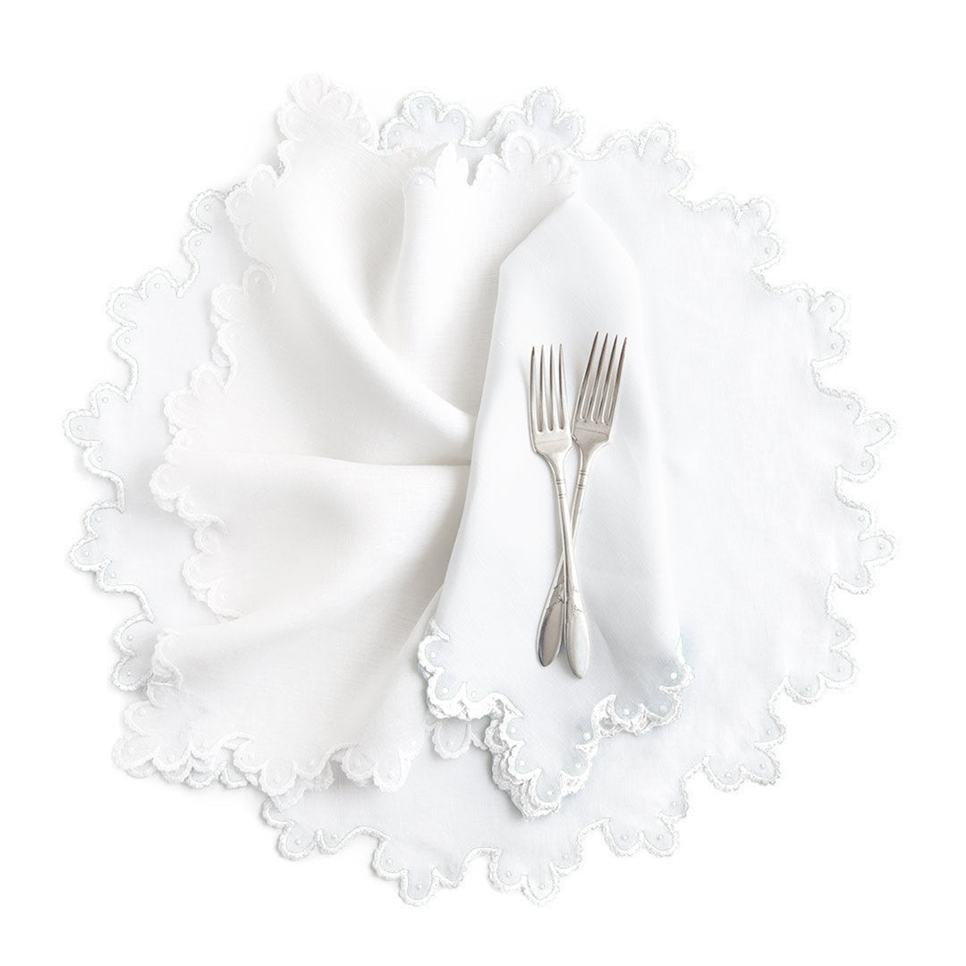 Calais Place Setting - White