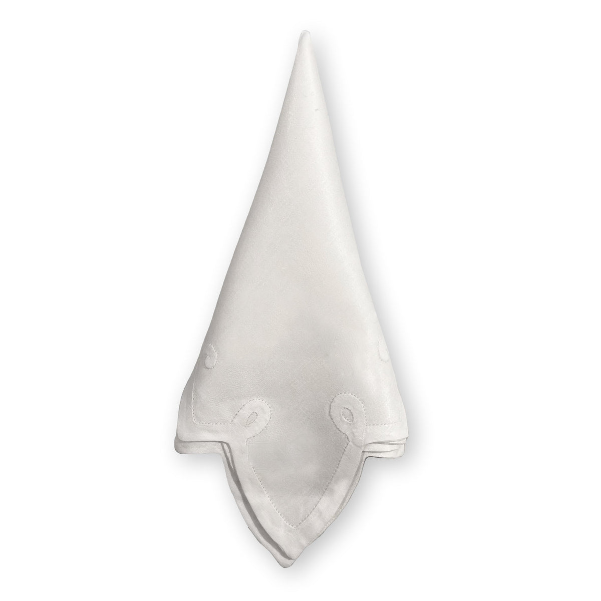 Palermo Dinner Napkin - White