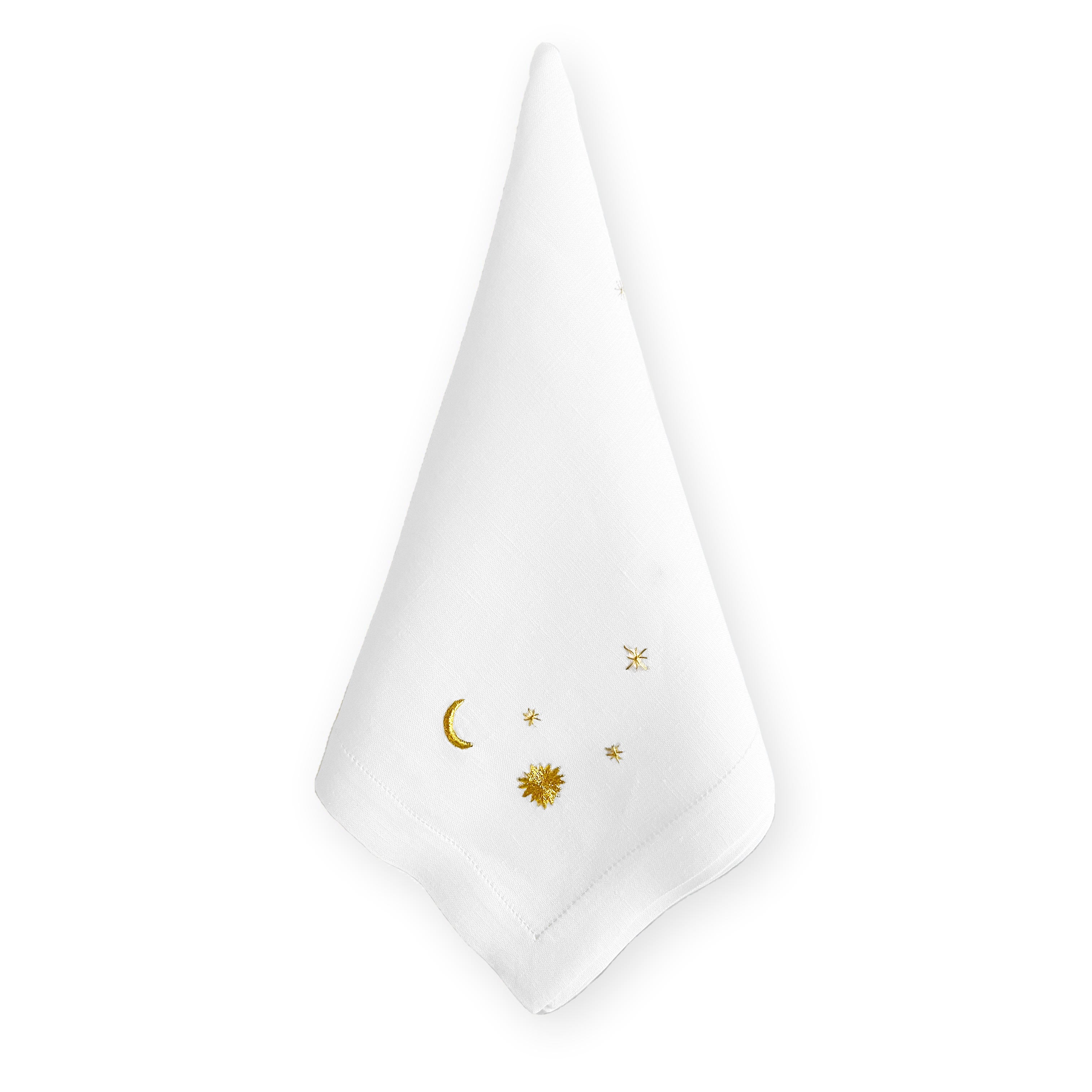 Sun Moon & Stars Dinner Napkins